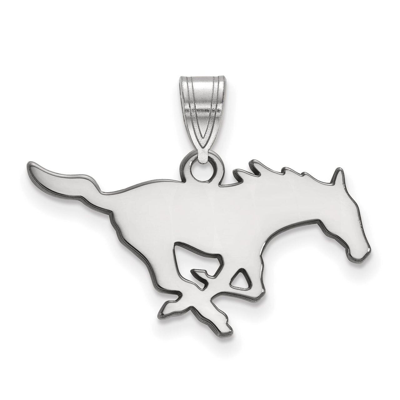 Southern Methodist University Medium Pendant Sterling Silver SS003SMU, MPN: SS003SMU, 886774698014