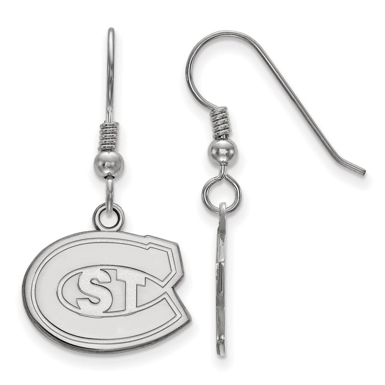 St. Cloud State Small Dangle Earring Wire Sterling Silver SS003STC, MPN: SS003STC, 886774698281