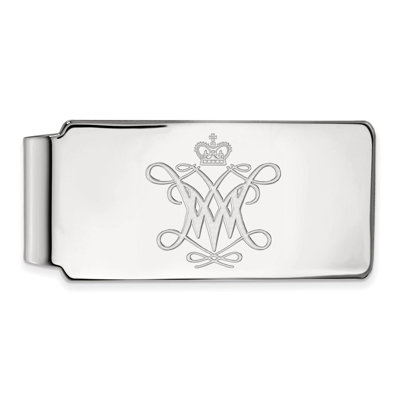 William And Mary Money Clip Sterling Silver SS003WMA, MPN: SS003WMA, 886774680910