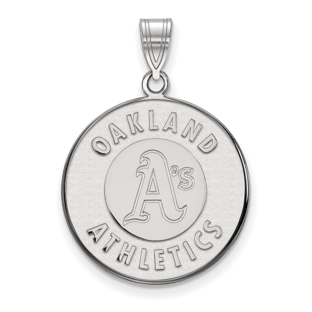 Oakland Athletics Large Pendant Sterling Silver SS004ATH, MPN: SS004ATH, 886774624099