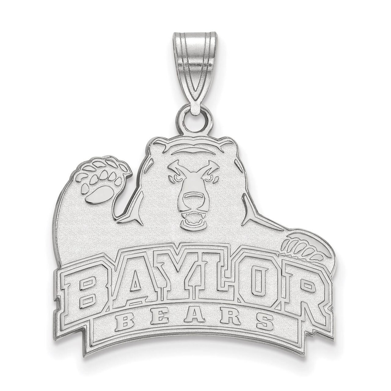 Baylor University Large Pendant Sterling Silver SS004BU, MPN: SS004BU, 886774763668