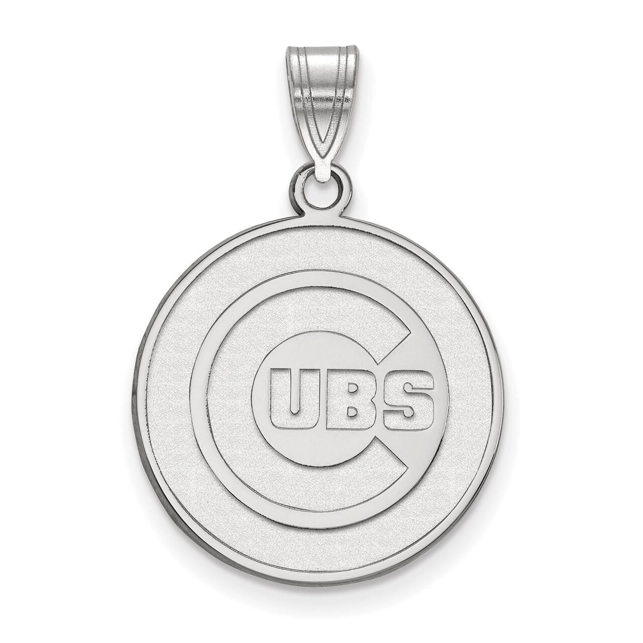 Chicago Cubs Large Pendant Sterling Silver SS004CUB, MPN: SS004CUB, 886774624143