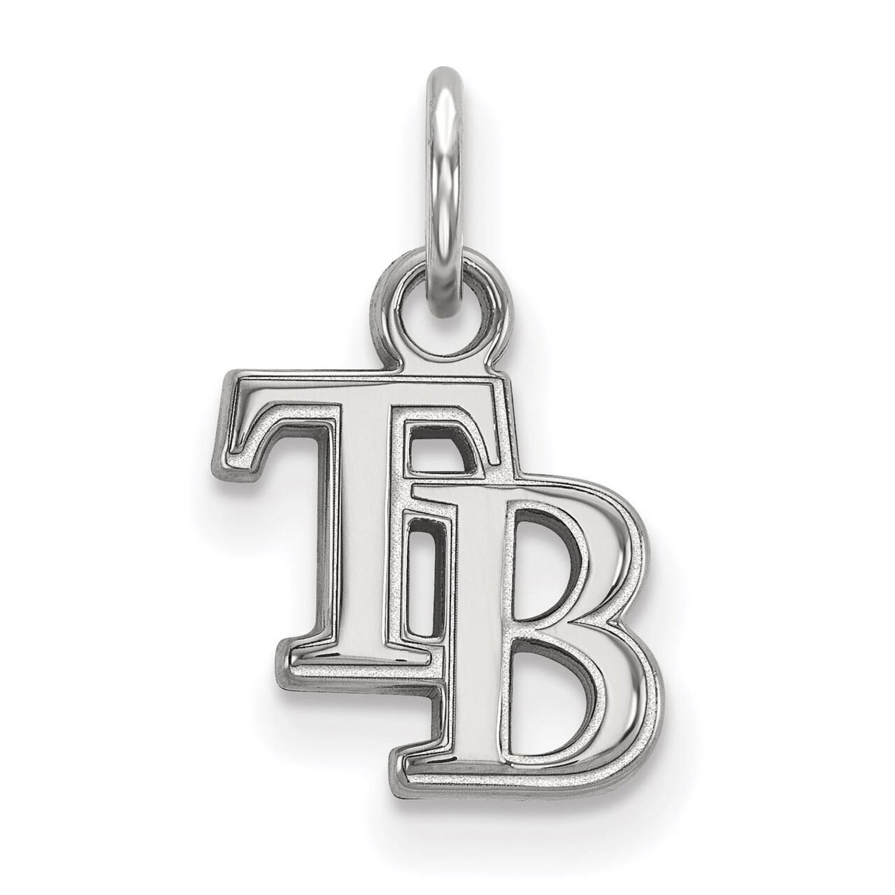 Tampa Bay Rays Extra Small Pendant Sterling Silver SS004DEV
