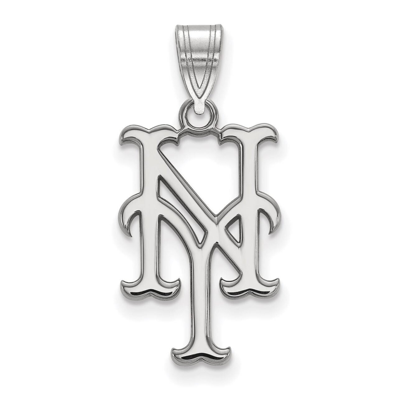 New York Mets Large Pendant Sterling Silver SS004MET