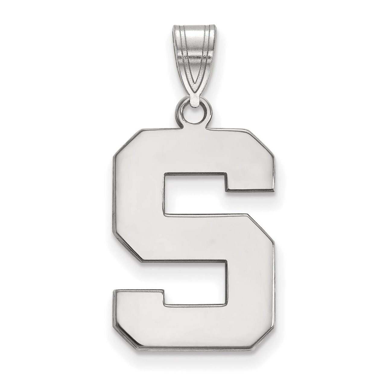 Michigan State University Large Pendant Sterling Silver SS004MIS, MPN: SS004MIS, 886774690544