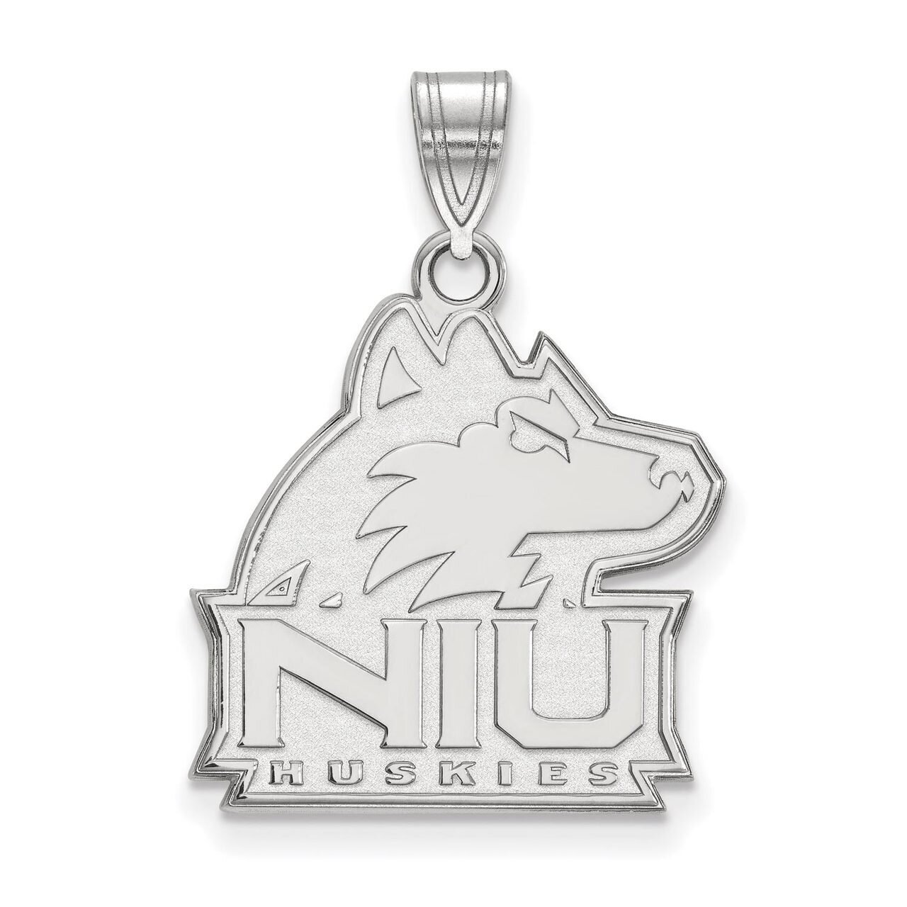 Northern Illinois University Large Pendant Sterling Silver SS004NIU, MPN: SS004NIU, 886774692883