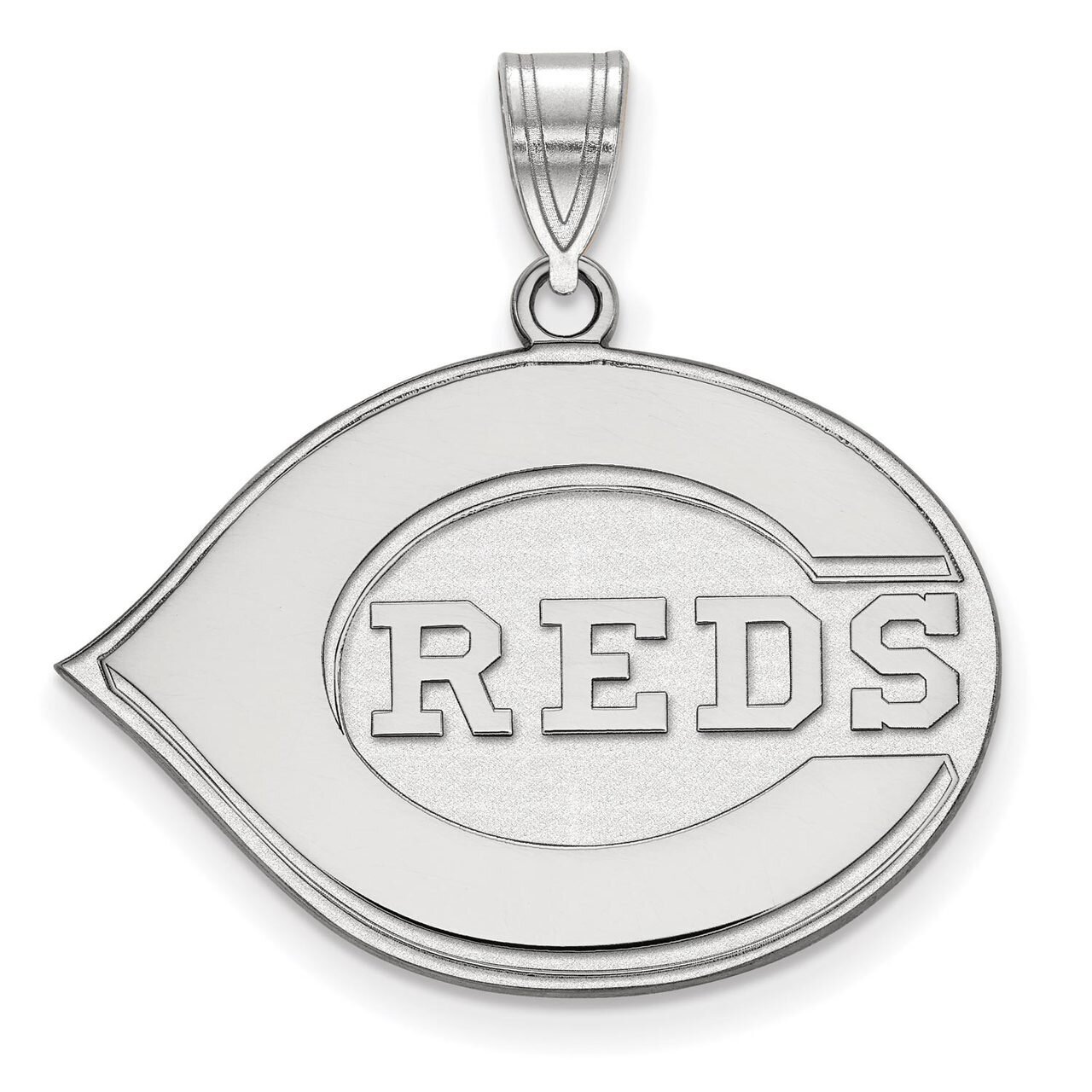 Cincinnati Reds Large Pendant Sterling Silver SS004RDS, MPN: SS004RDS, 886774624297