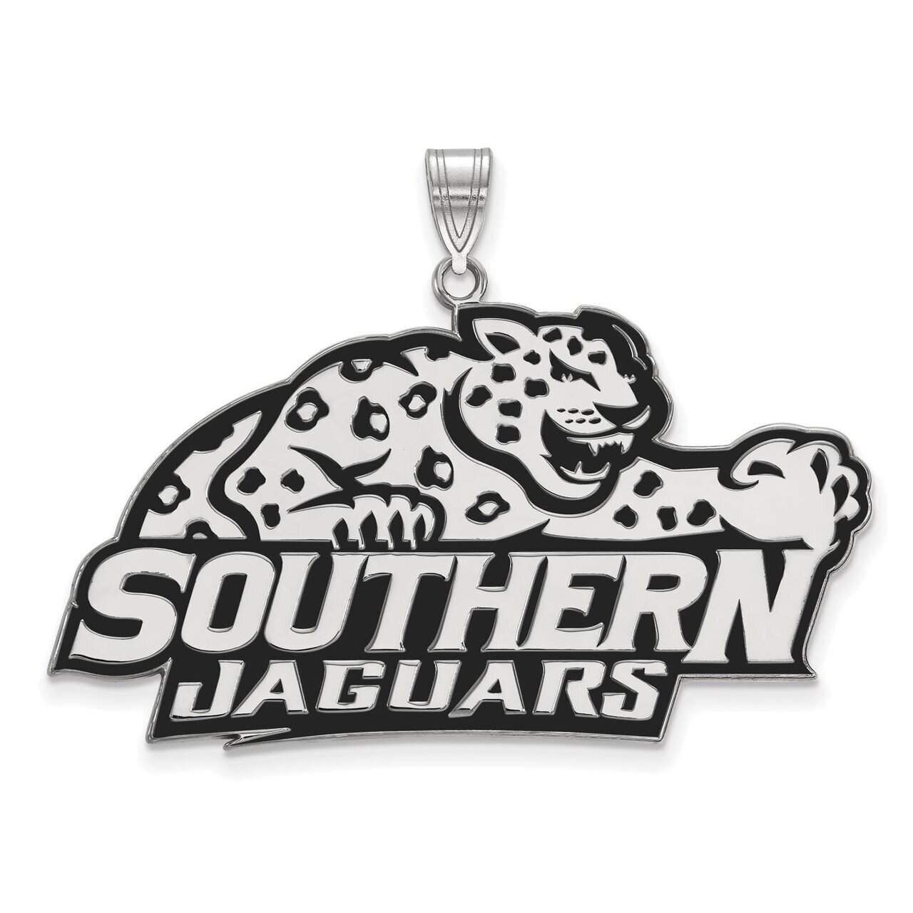Southern University Extra Large Enamel Pendant Sterling Silver SS004SAM, MPN: SS004SAM, 886774698168