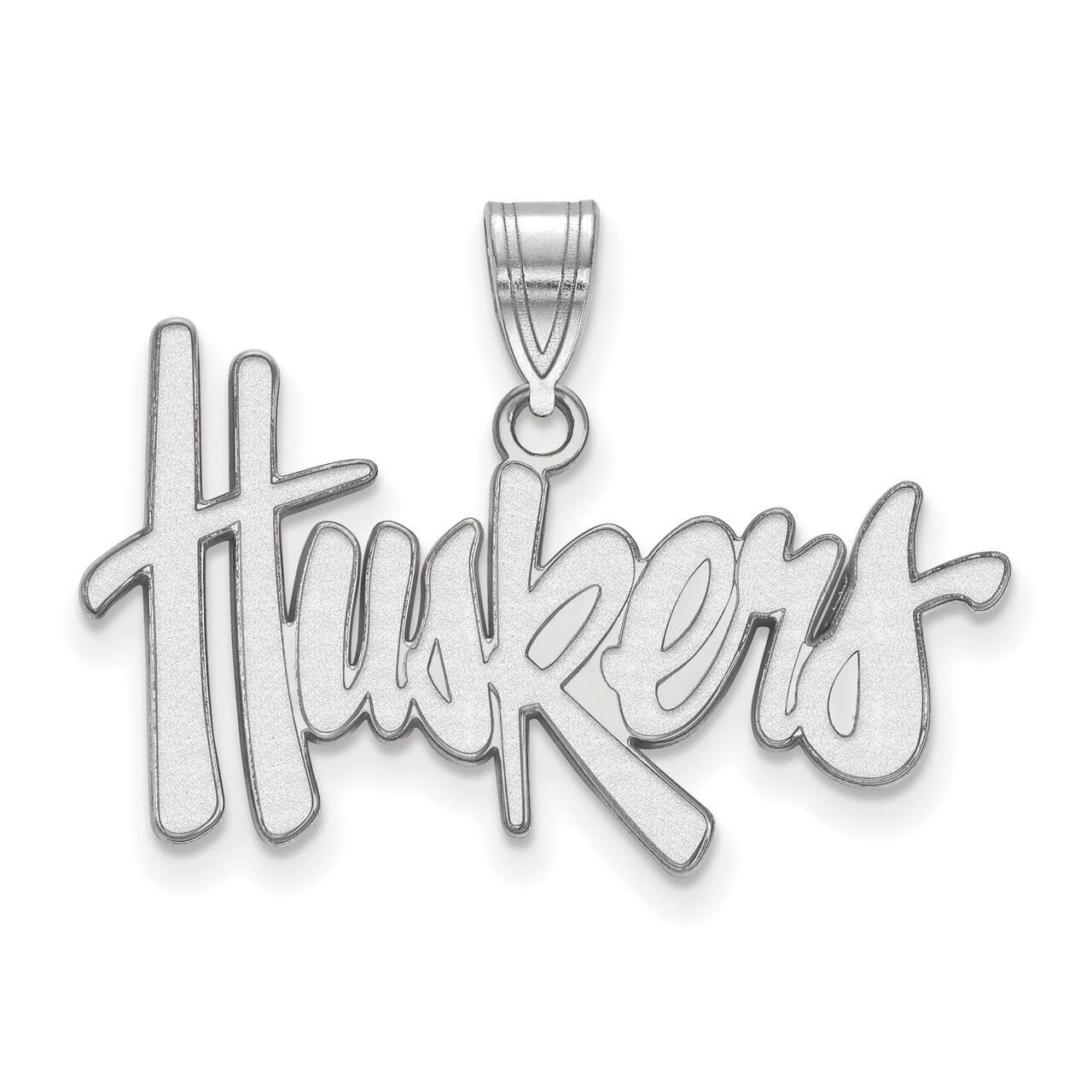 University of Nebraska Large Pendant Sterling Silver SS004UNE, MPN: SS004UNE, 886774713472