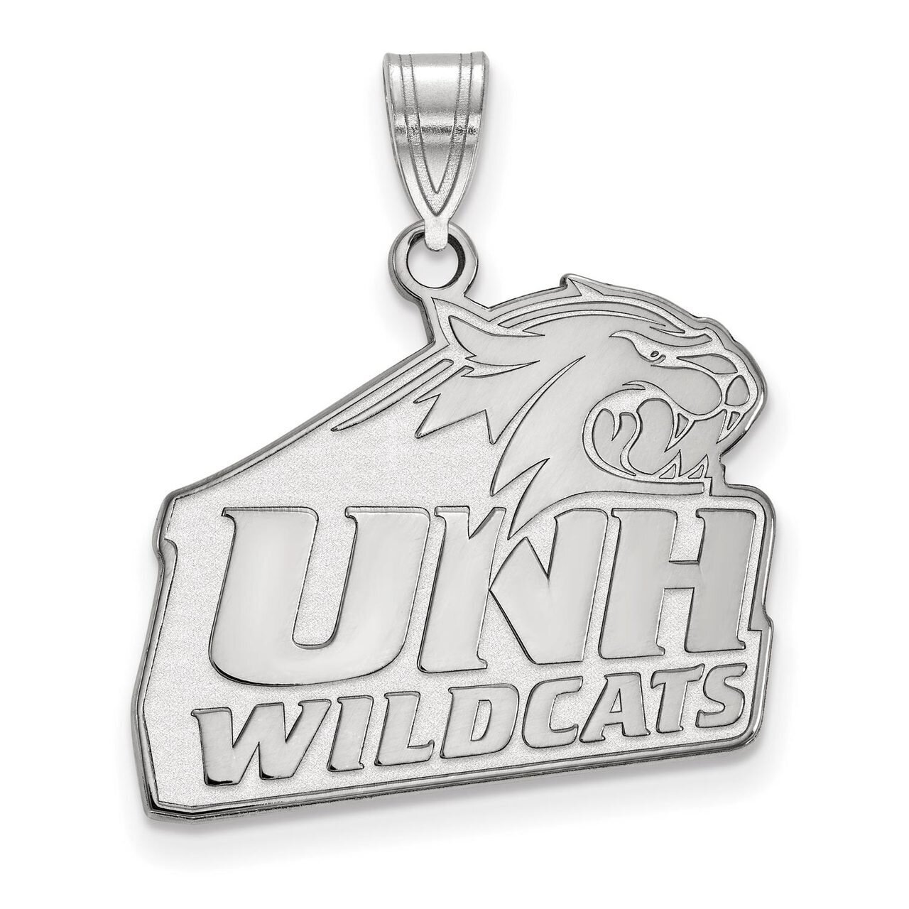 University of New Hampshire Large Pendant Sterling Silver SS004UNH