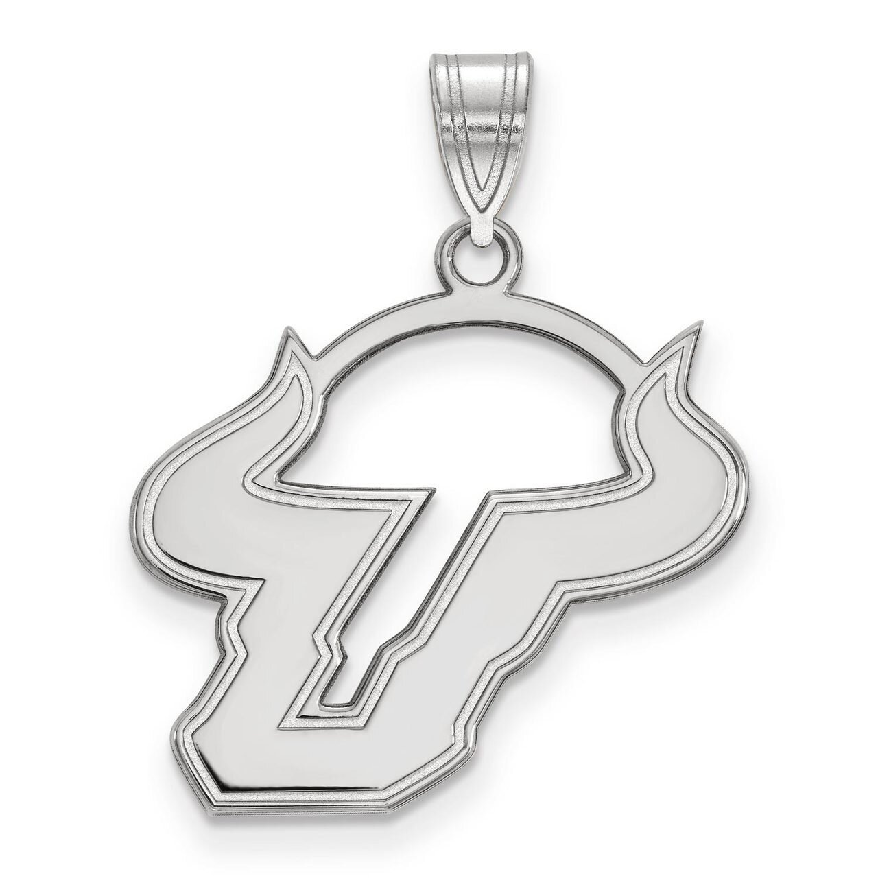 University of South Florida Large Pendant Sterling Silver SS004USFL