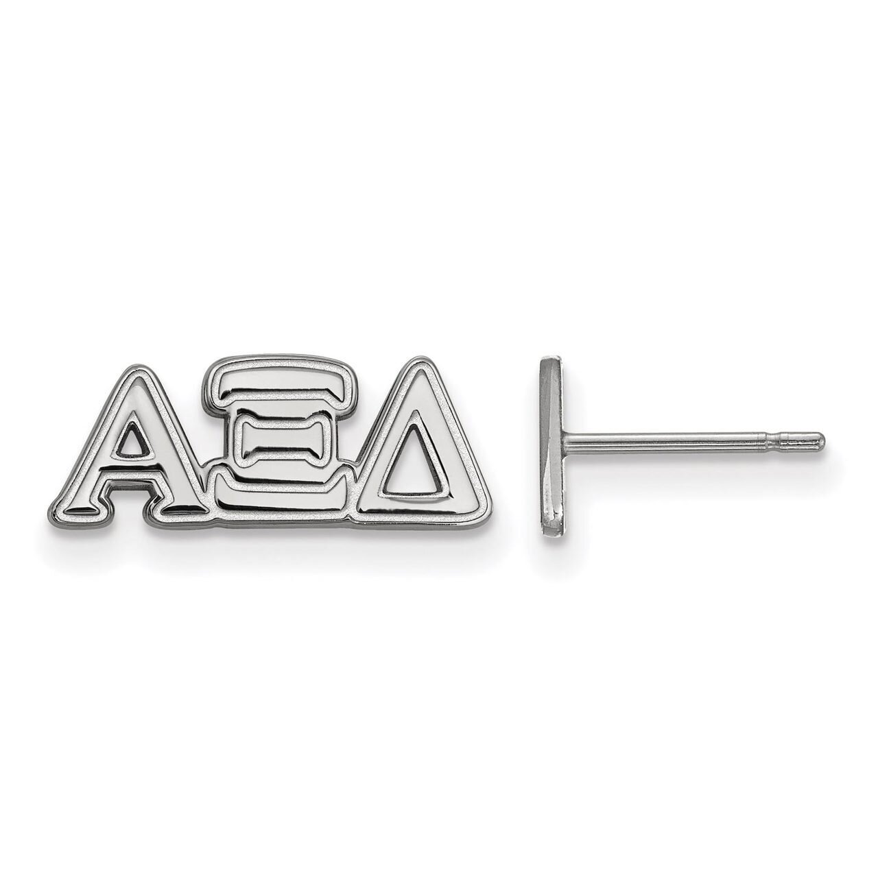 Alpha Xi Delta Extra Small Post Earrings Sterling Silver SS005AXD, MPN: SS005AXD, 886774599311