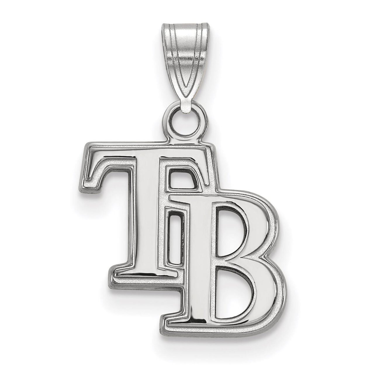 Tampa Bay Rays Small Pendant Sterling Silver SS005DEV