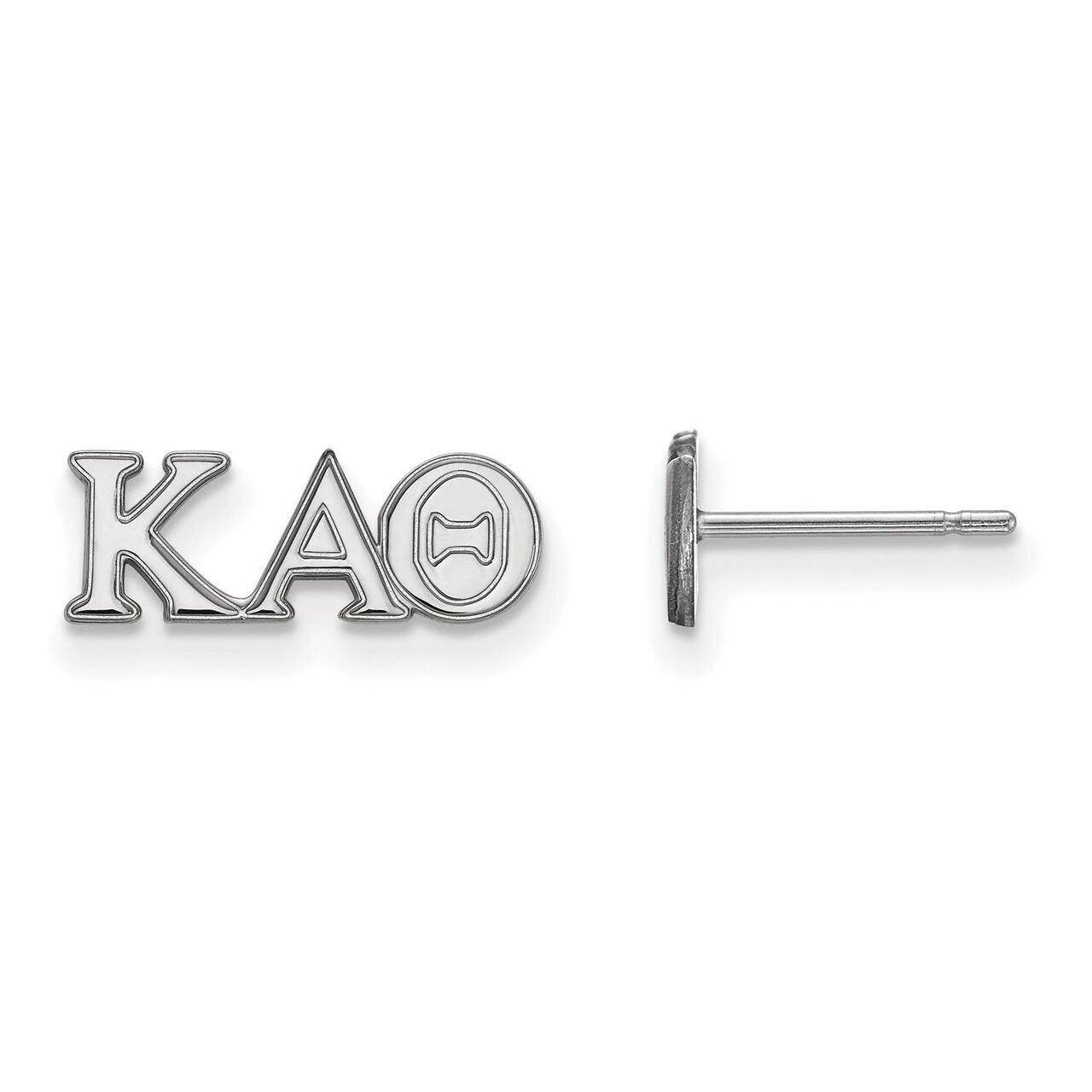 Kappa Alpha Theta Extra Small Post Earrings Sterling Silver SS005KAT, MPN: SS005KAT, 886774599380