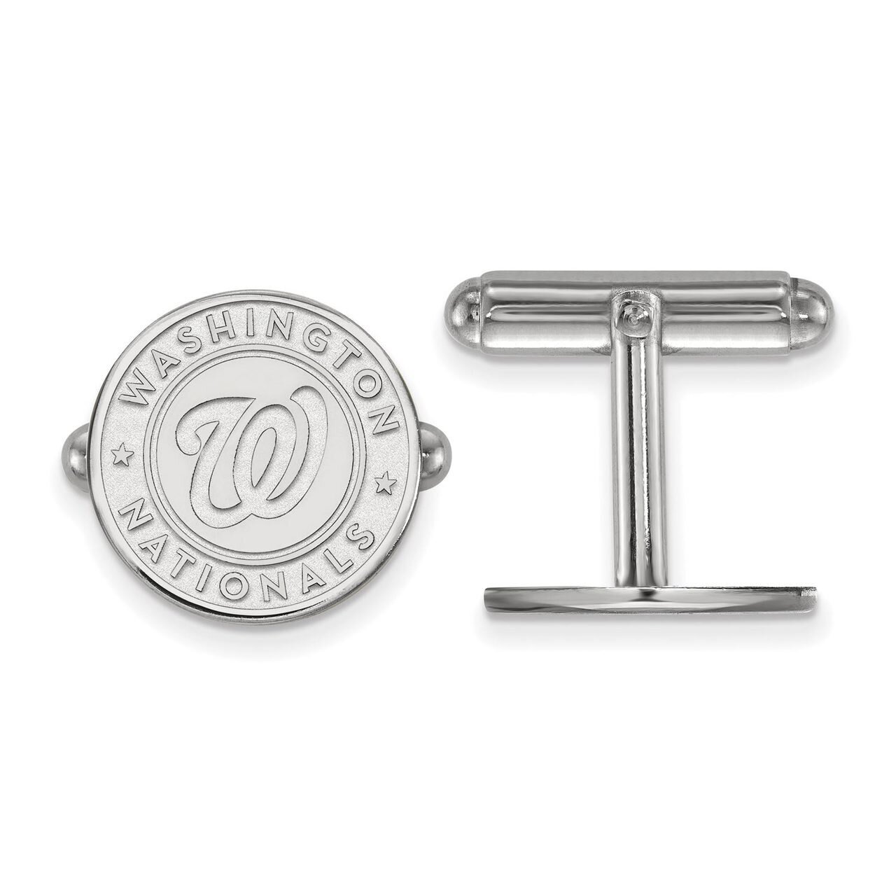 Washington Nationals Cuff Link Sterling Silver SS005NAT, MPN: SS005NAT, 886774624532