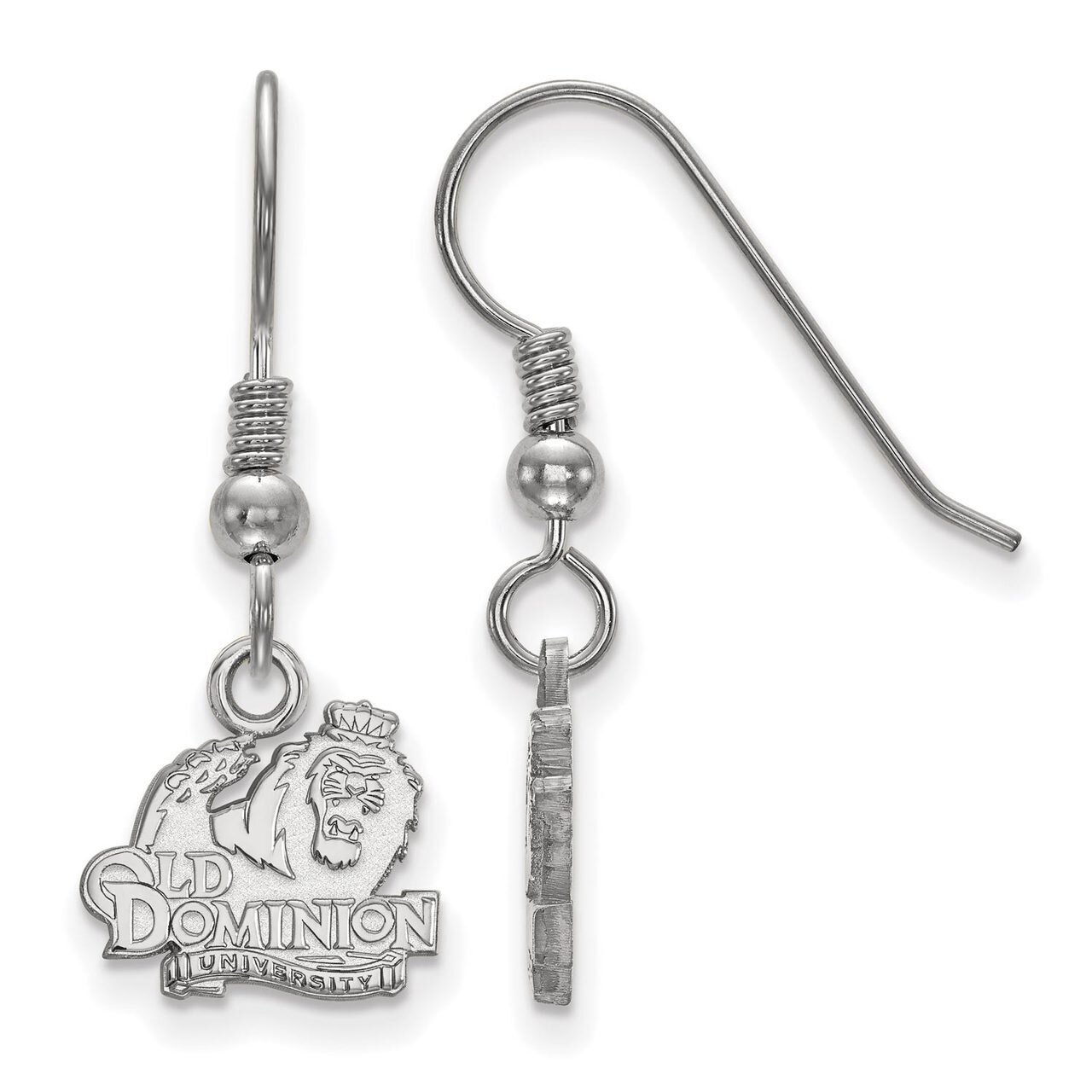 Old Dominion University Extra Small Dangle Earring Wire Sterling Silver SS005ODU, MPN: SS005ODU, 88…