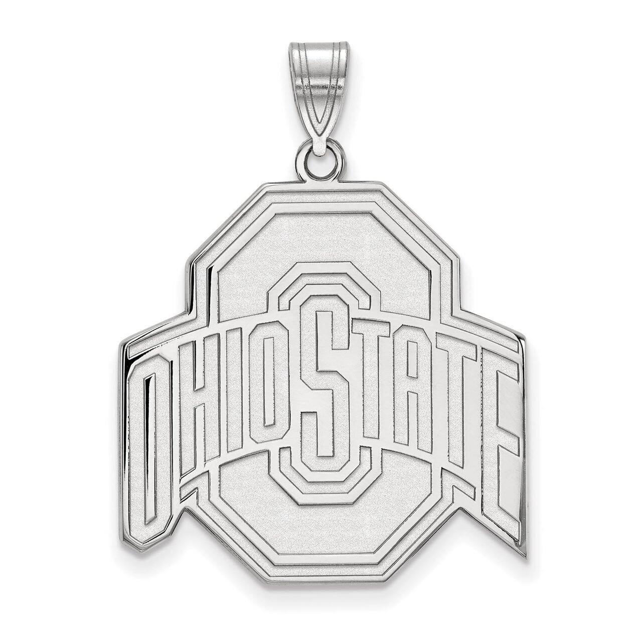 Ohio State University Extra Large Pendant Sterling Silver SS005OSU