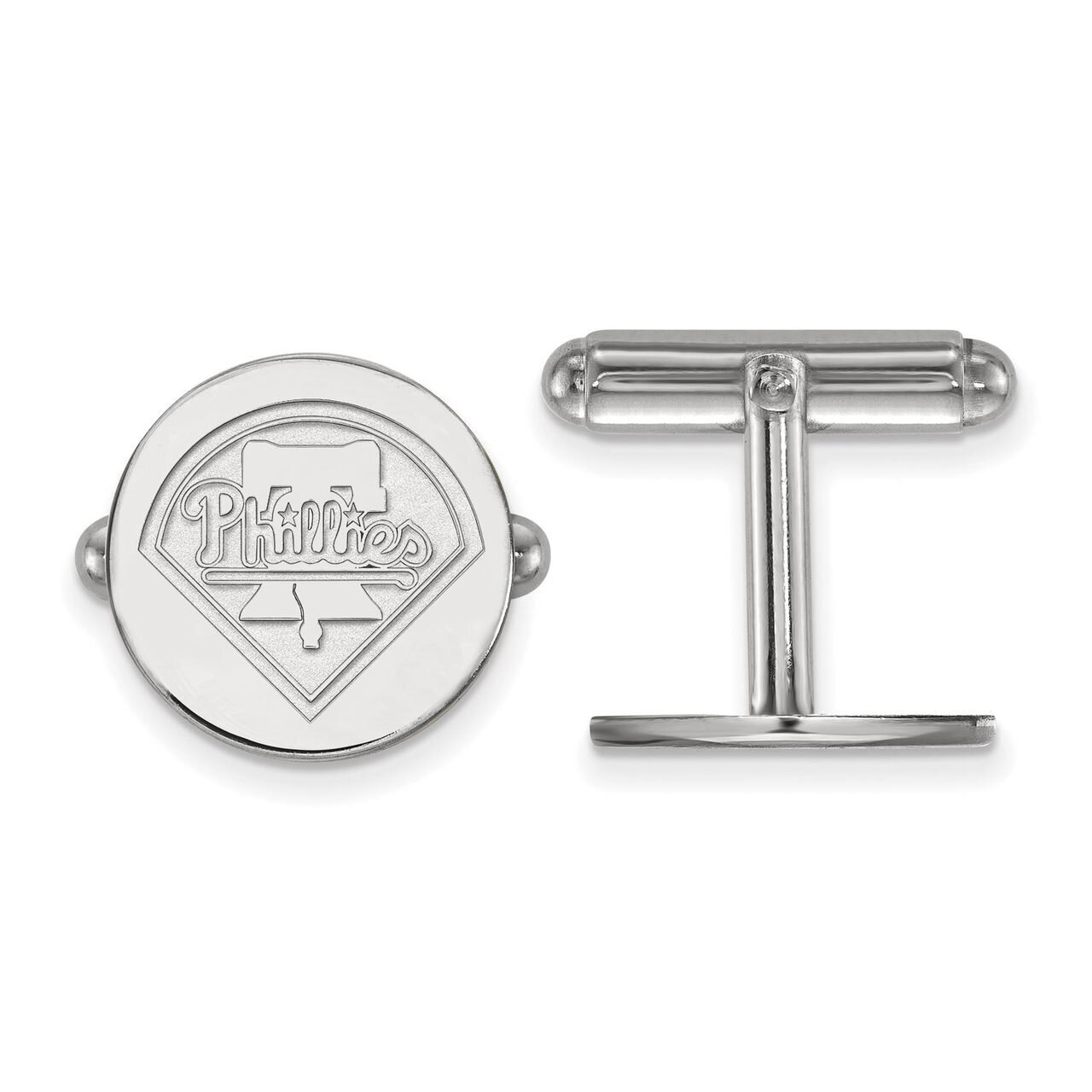 Philadelphia Phillies Cuff Link Sterling Silver SS005PHI