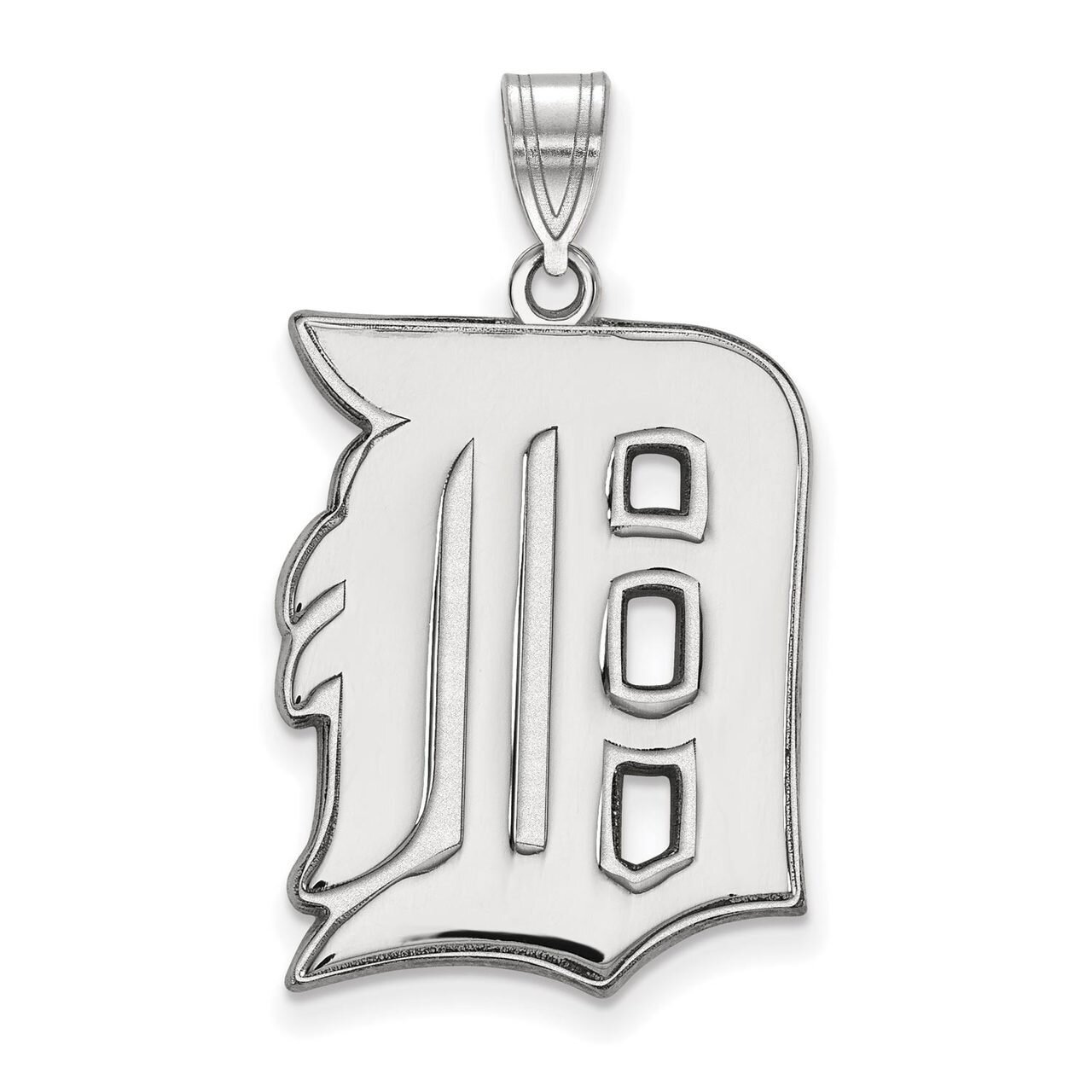 Detroit Tigers Extra Large Pendant Sterling Silver SS005TIG