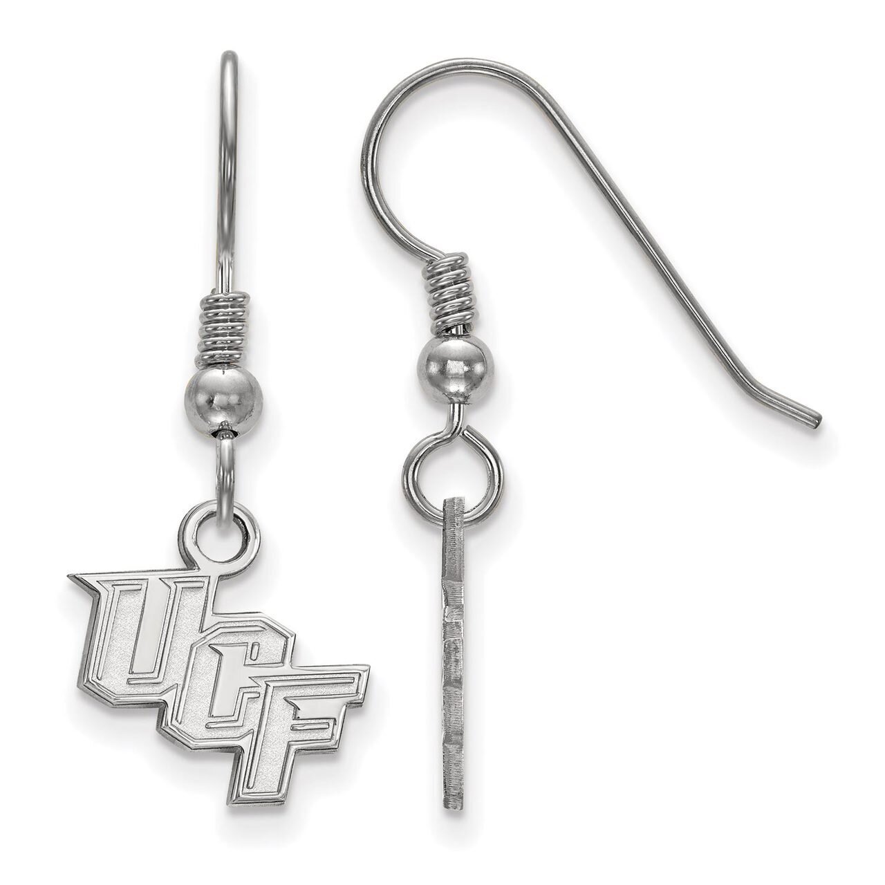 University of Central Florida Extra Small Dangle Earring Wire Sterling Silver SS005UCF, MPN: SS005U…