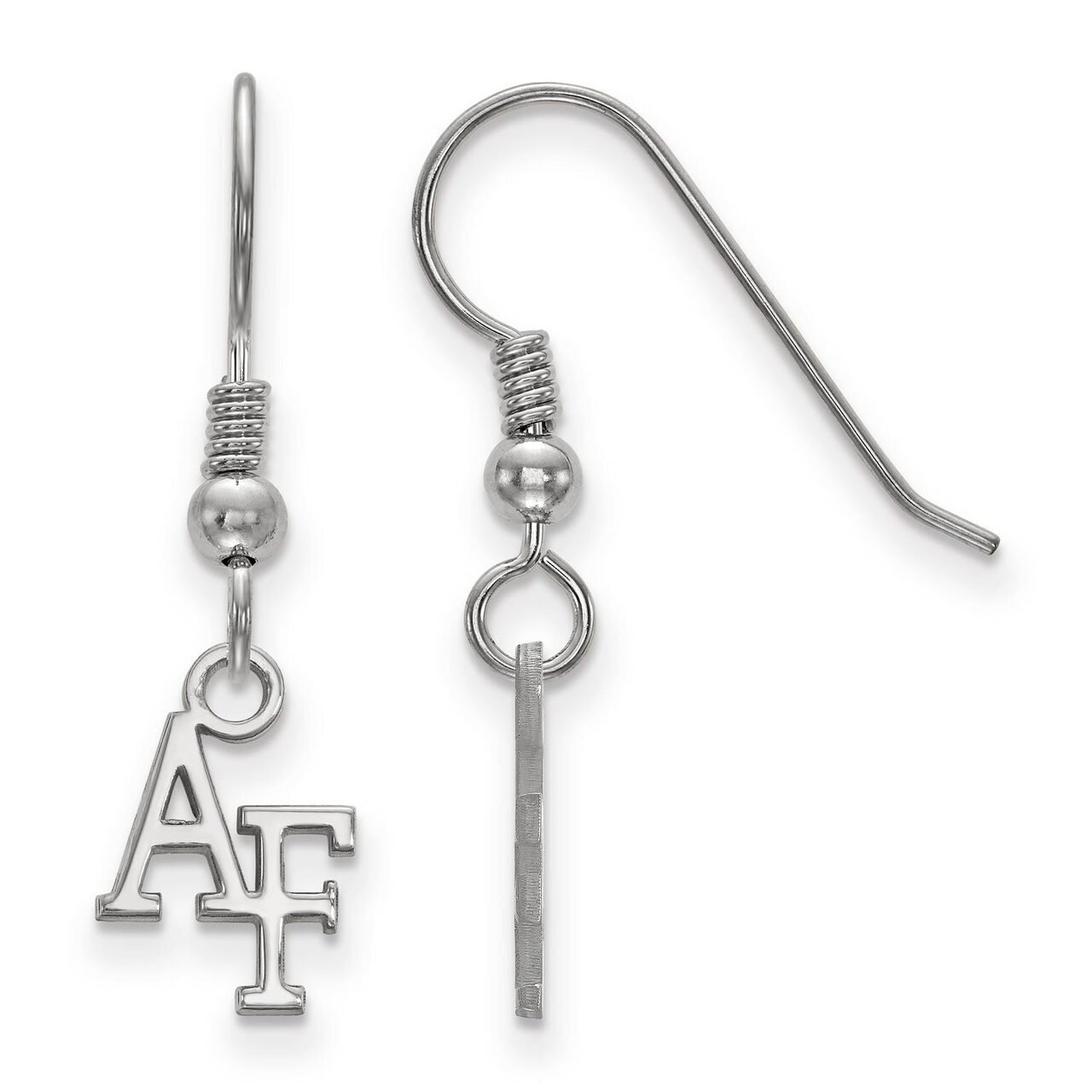 United States Air Force Academy Extra Small Dangle Earring Wire Sterling Silver SS005USA, MPN: SS00…