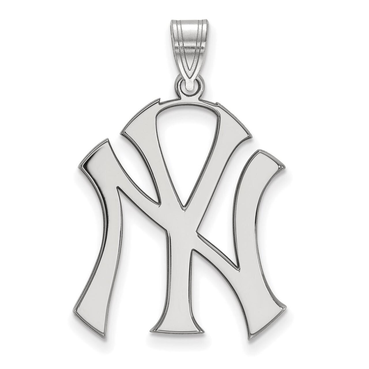 New York Yankees Extra Large Pendant Sterling Silver SS005YAN