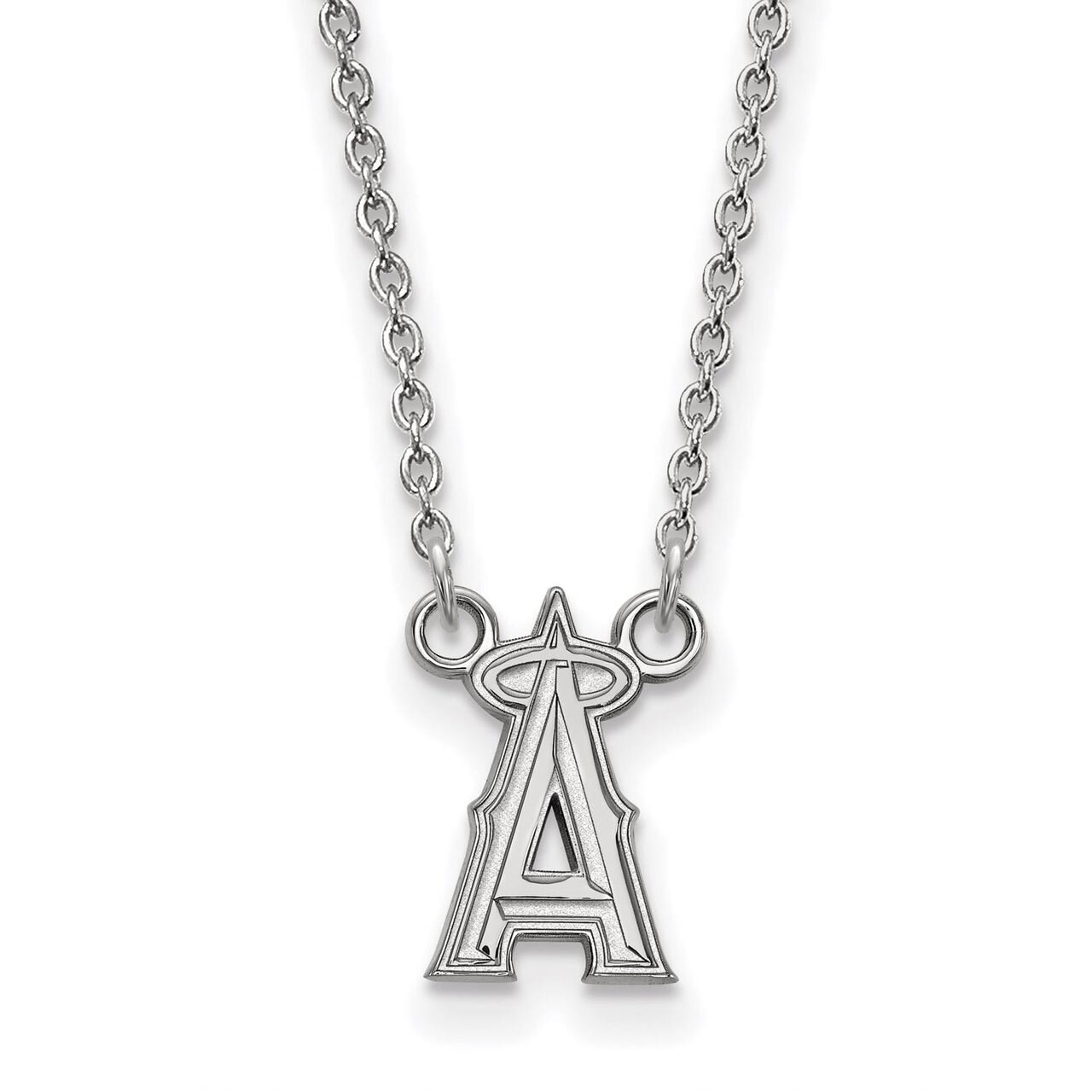 Los Angeles Angels Small Pendant with Necklace Sterling Silver SS006ANG-18, MPN: SS006ANG-18, 88677…