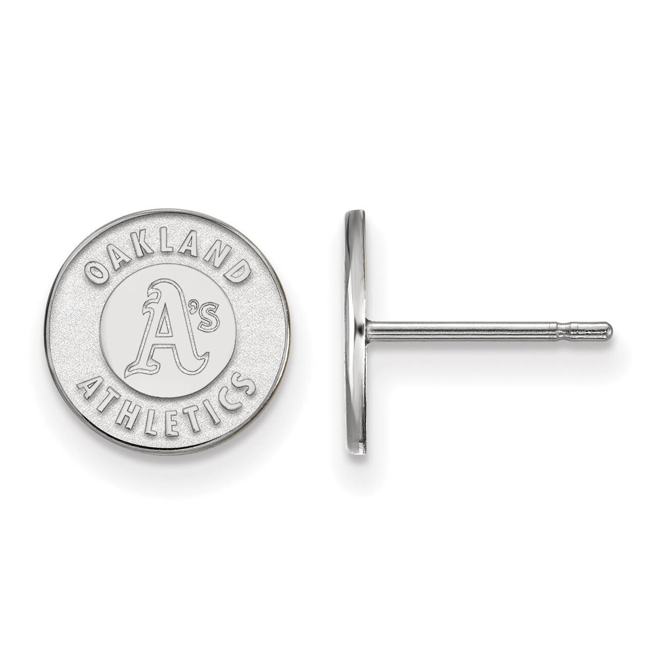 Oakland Athletics Extra Small Post Earring Sterling Silver SS006ATH, MPN: SS006ATH, 886774624693
