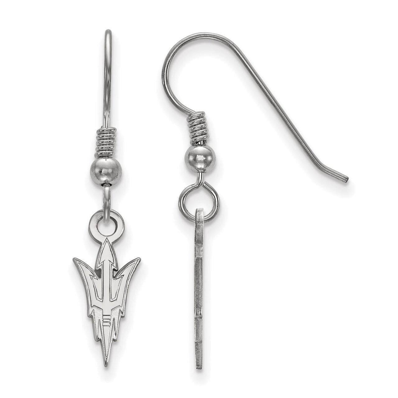 Arizona State University Small Dangle Earring Wire Sterling Silver SS006AZS, MPN: SS006AZS, 8867746…