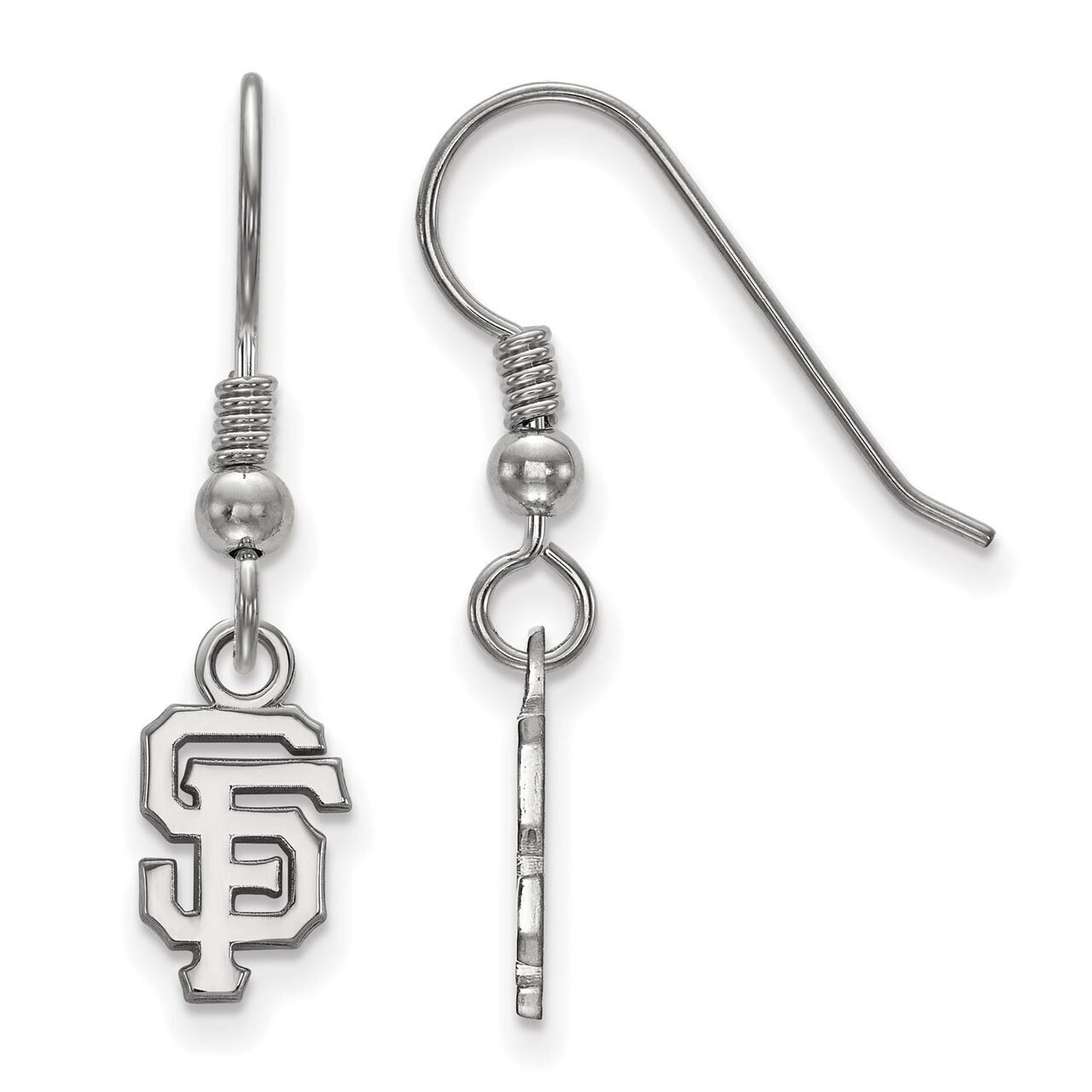 San Francisco Giants Extra Small Dangle Earring Wire Sterling Silver SS006GIT, MPN: SS006GIT, 88677…