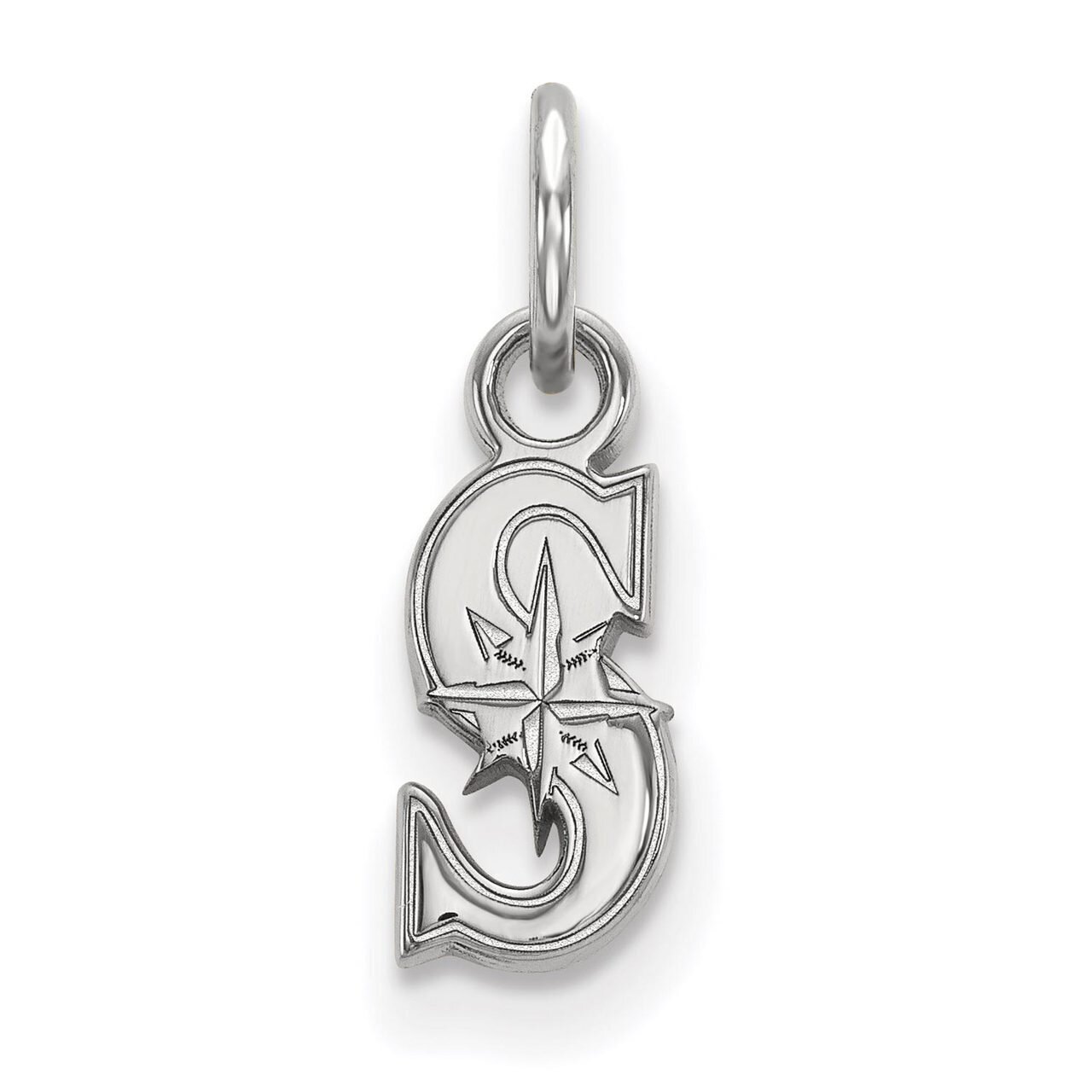 Seattle Mariners Extra Small Pendant Sterling Silver SS006MRN, MPN: SS006MRN, 886774624822