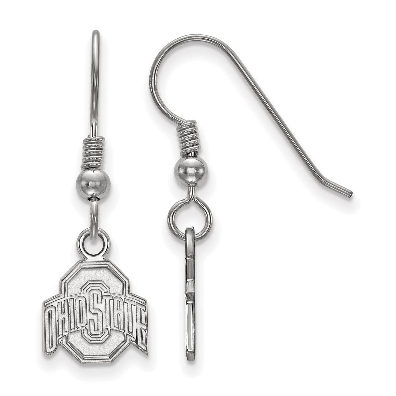 Ohio State University Extra Small Dangle Earring Wire Sterling Silver SS006OSU, MPN: SS006OSU, 8867…