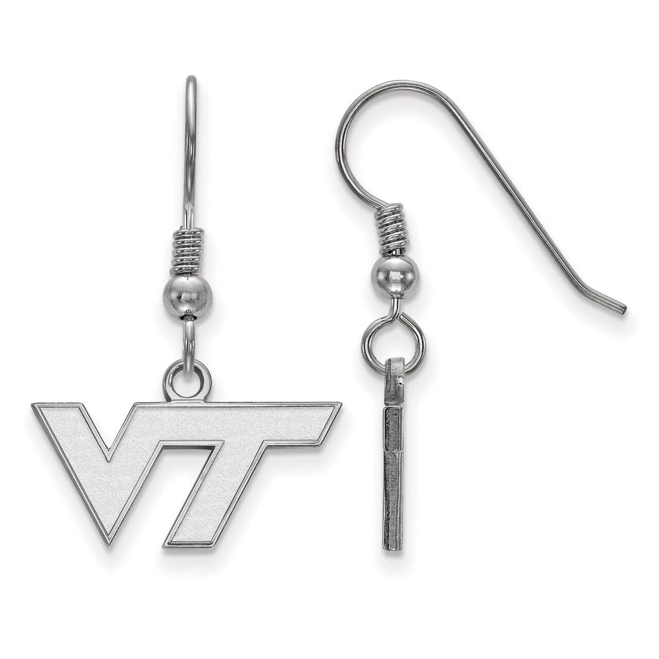 Virginia Tech Extra Small Dangle Earring Wire Sterling Silver SS006VTE, MPN: SS006VTE, 886774719993
