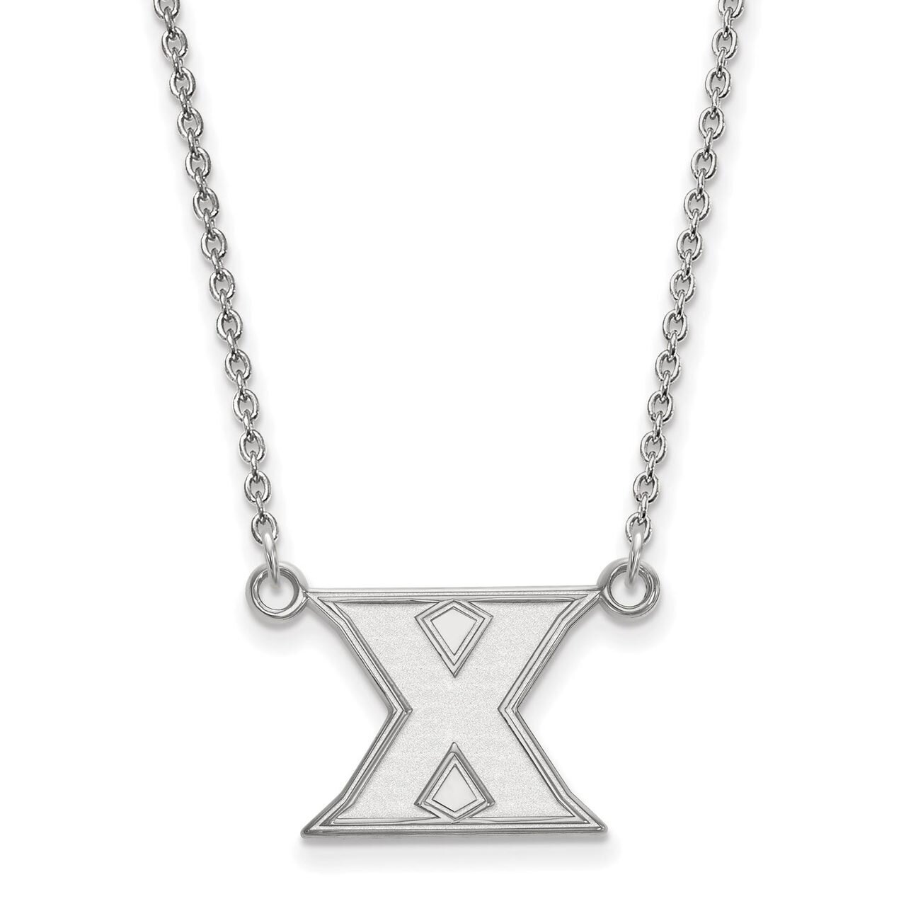 Xavier University Small Pendant with Necklace Sterling Silver SS006XU-18, MPN: SS006XU-18, 88677472…