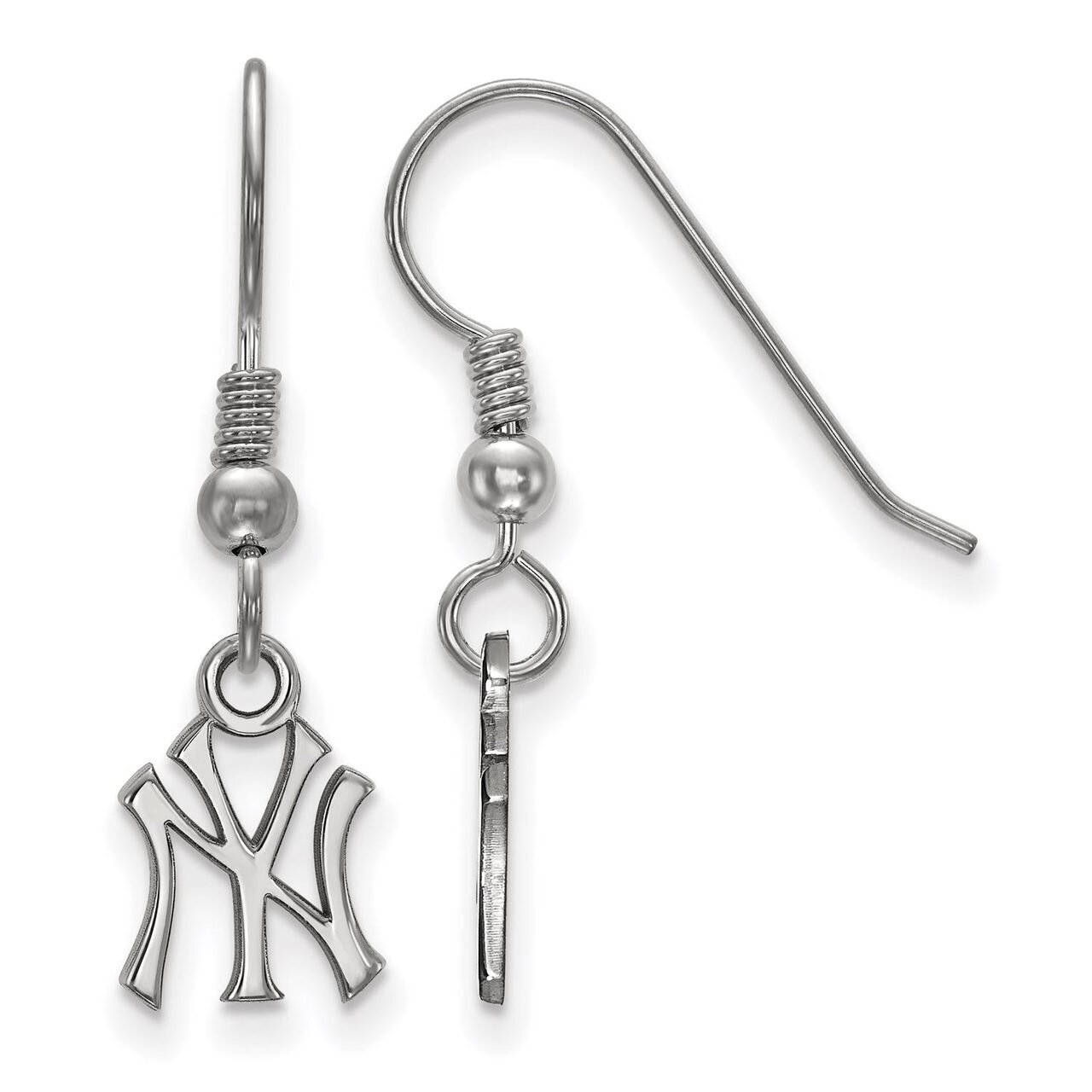 New York Yankees Extra Small Dangle Earring Wire Sterling Silver SS006YAN, MPN: SS006YAN, 886774624…