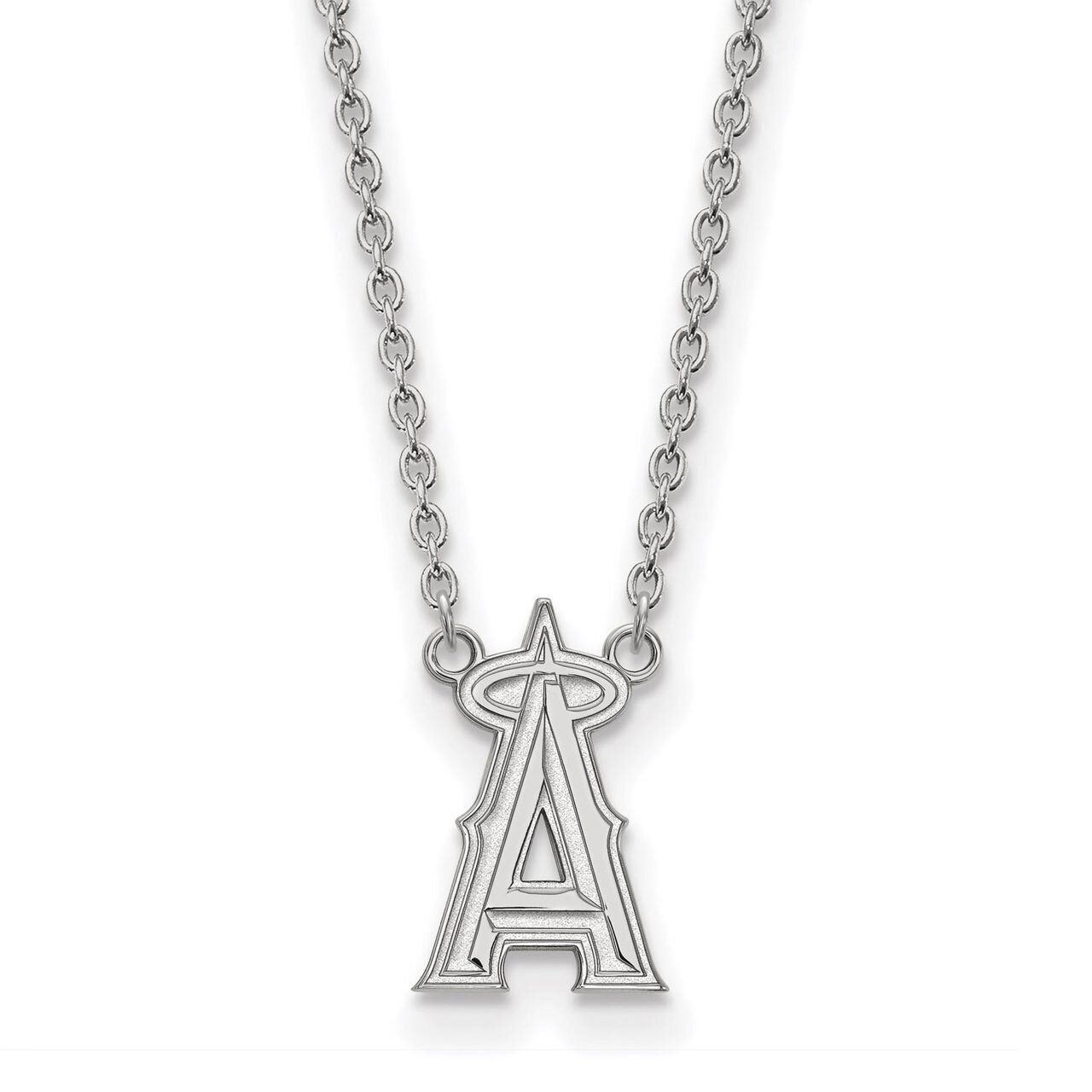 Los Angeles Angels Large Pendant with Necklace Sterling Silver SS007ANG-18, MPN: SS007ANG-18, 88677…