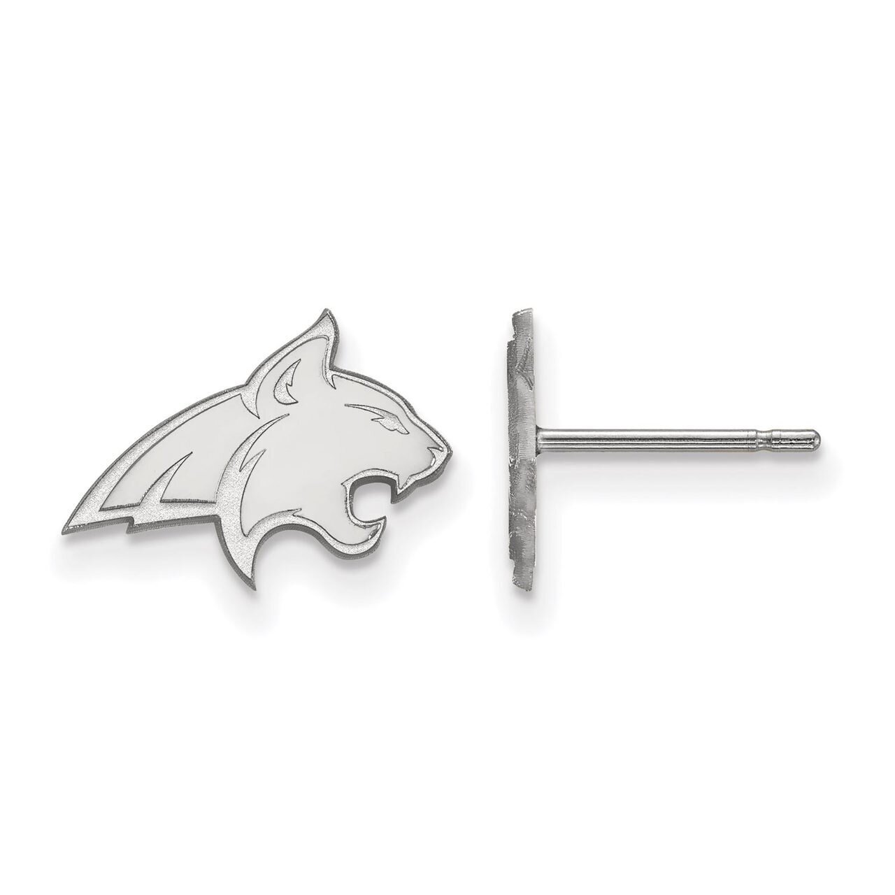 Montana State University Extra Small Post Earring Sterling Silver SS007MTU