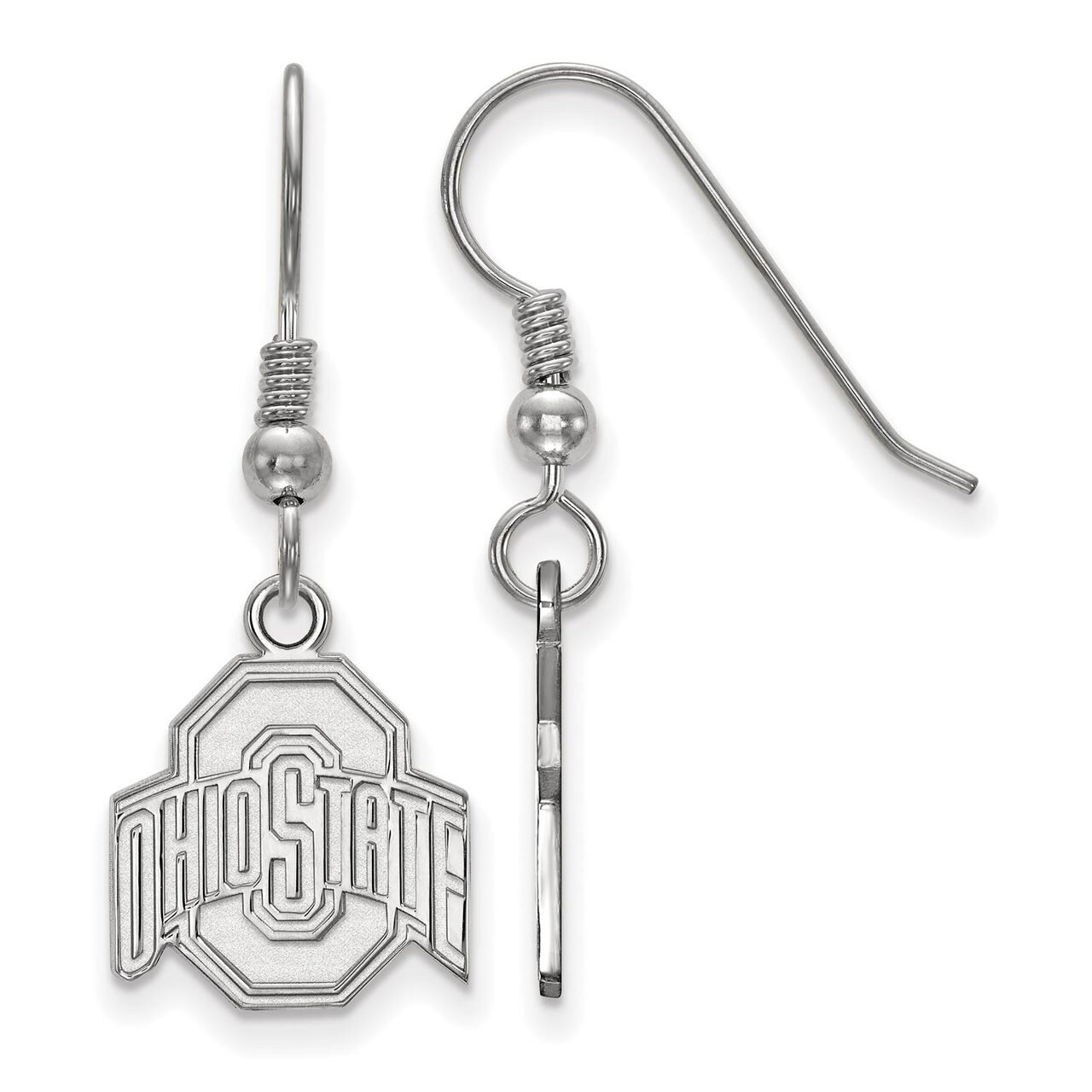 Ohio State University Small Dangle Earring Wire Sterling Silver SS007OSU, MPN: SS007OSU, 8867746935…