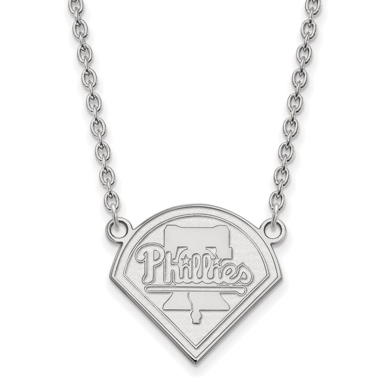 Philadelphia Phillies Large Pendant with Necklace Sterling Silver SS007PHI-18, MPN: SS007PHI-18, 88…