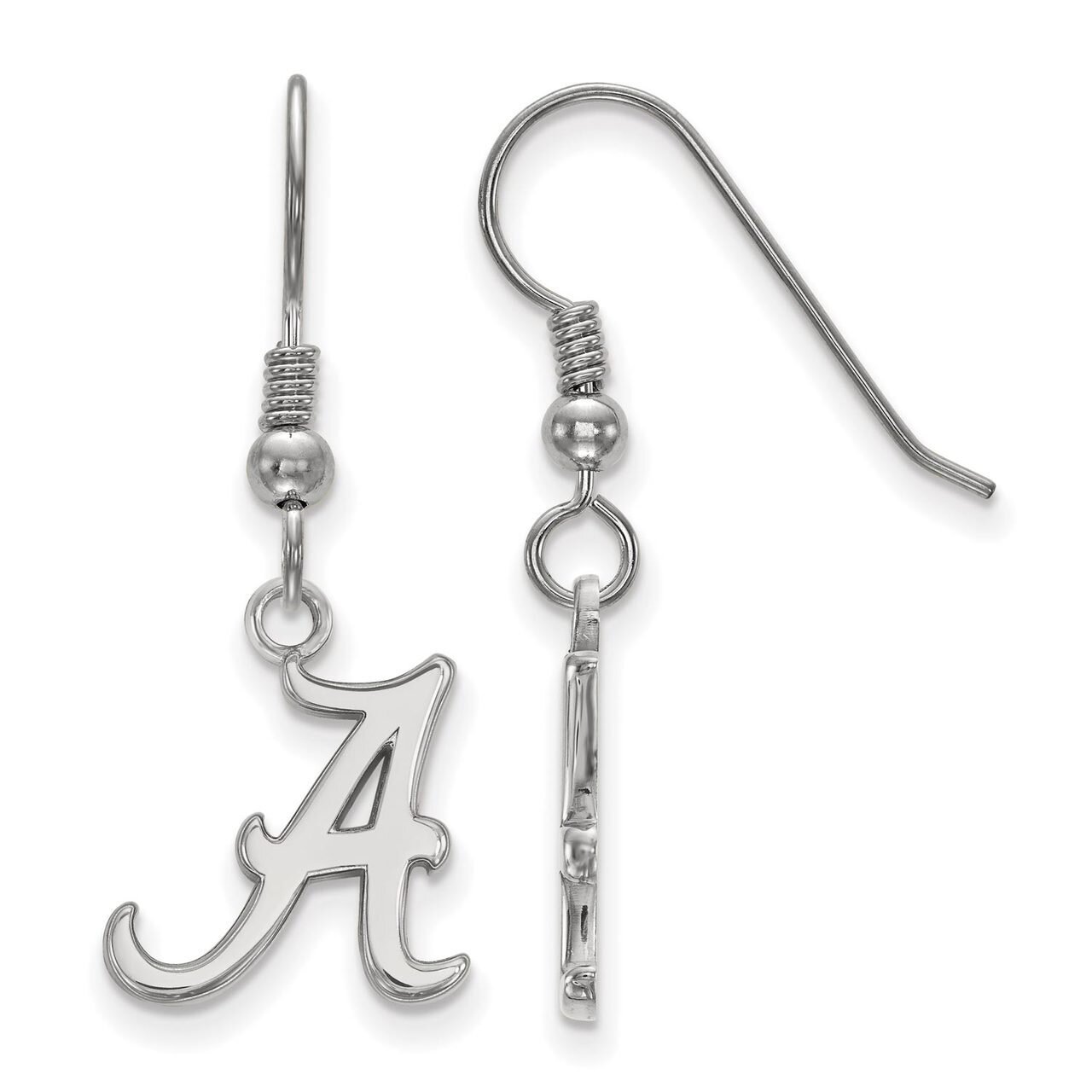 University of Alabama Small Dangle Earring Wire Sterling Silver SS007UAL, MPN: SS007UAL, 8867747030…