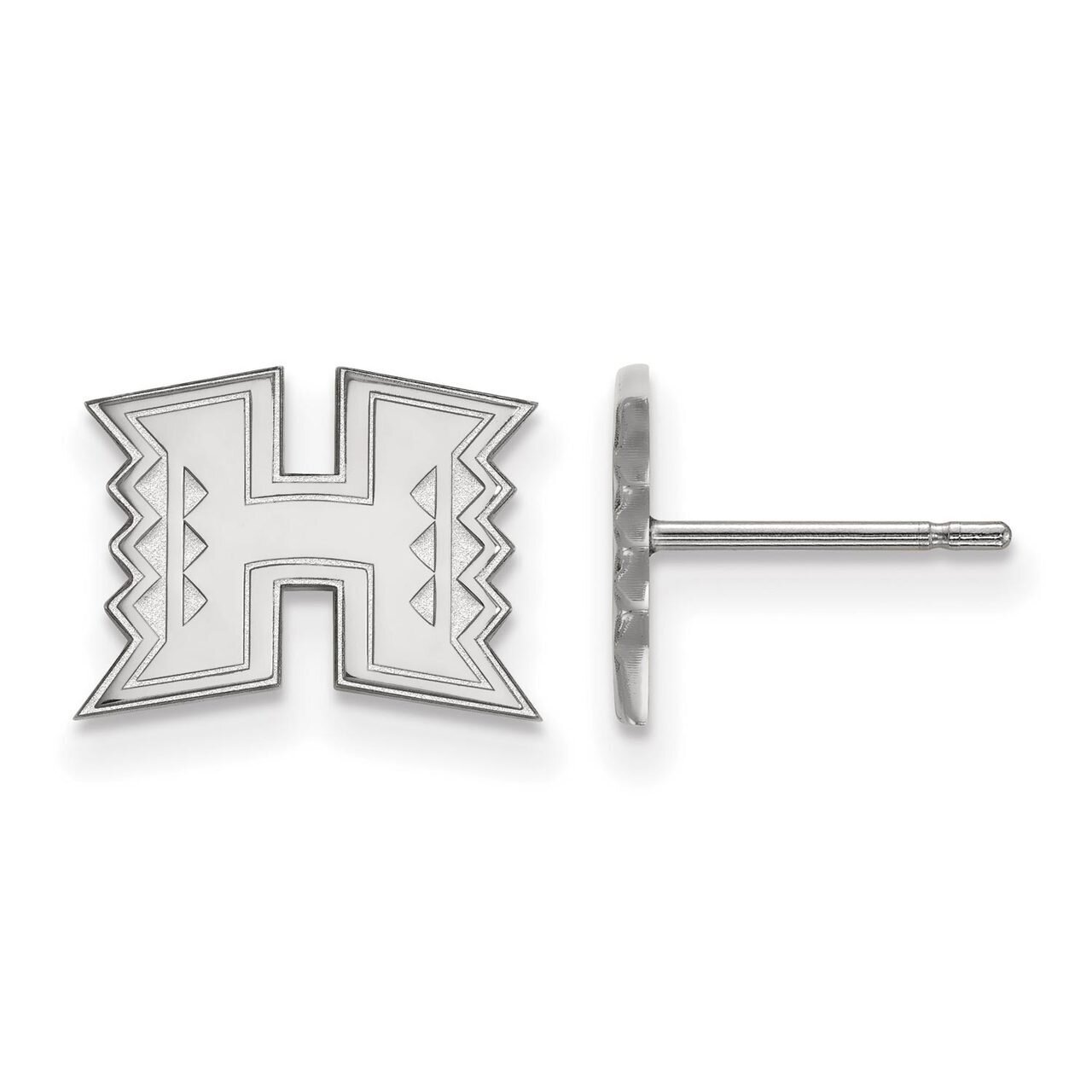 The University of Hawai&#39;i Extra Small Post Earring Sterling Silver SS007UHI, MPN: SS007UHI, 8867747…
