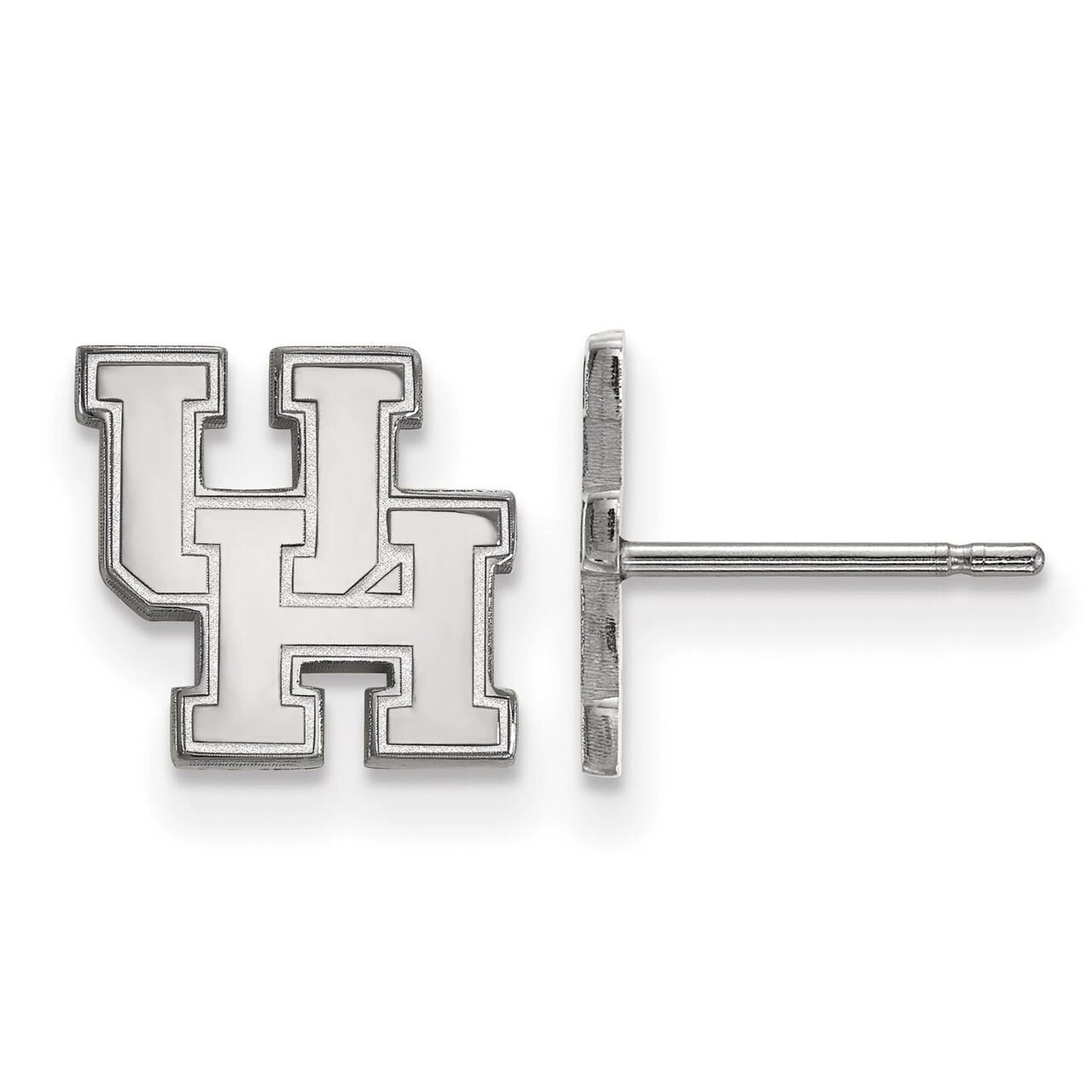 University of Houston Extra Small Post Earring Sterling Silver SS007UHO