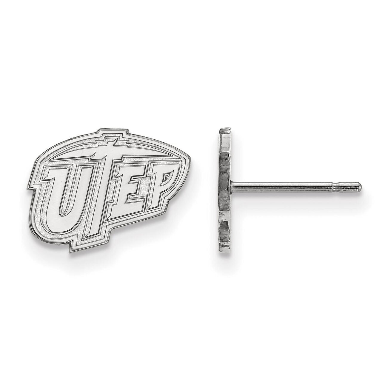 The University of Texas at El Paso Extra Small Post Earring Sterling Silver SS007UTE