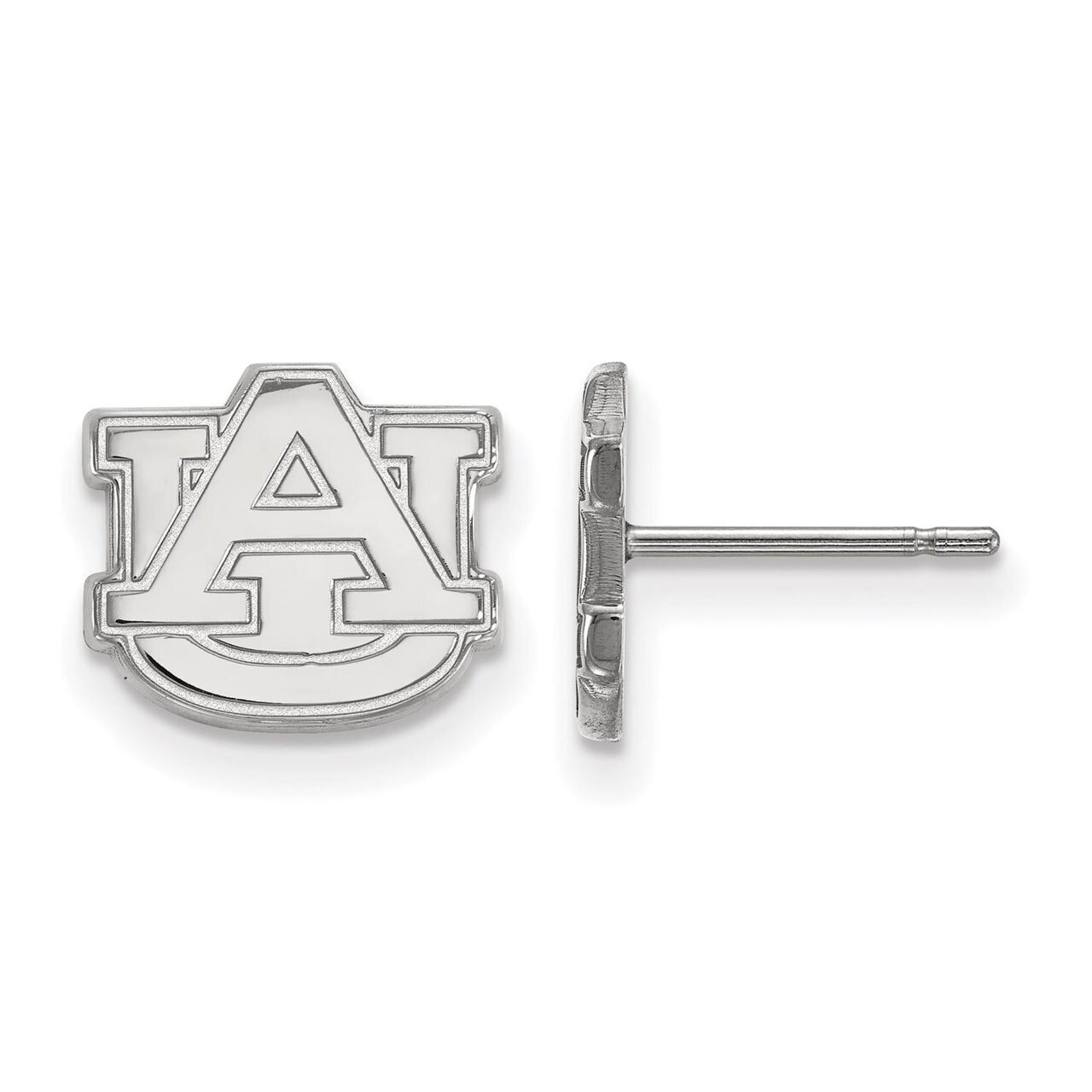 Auburn University Extra Small Post Earring Sterling Silver SS008AU