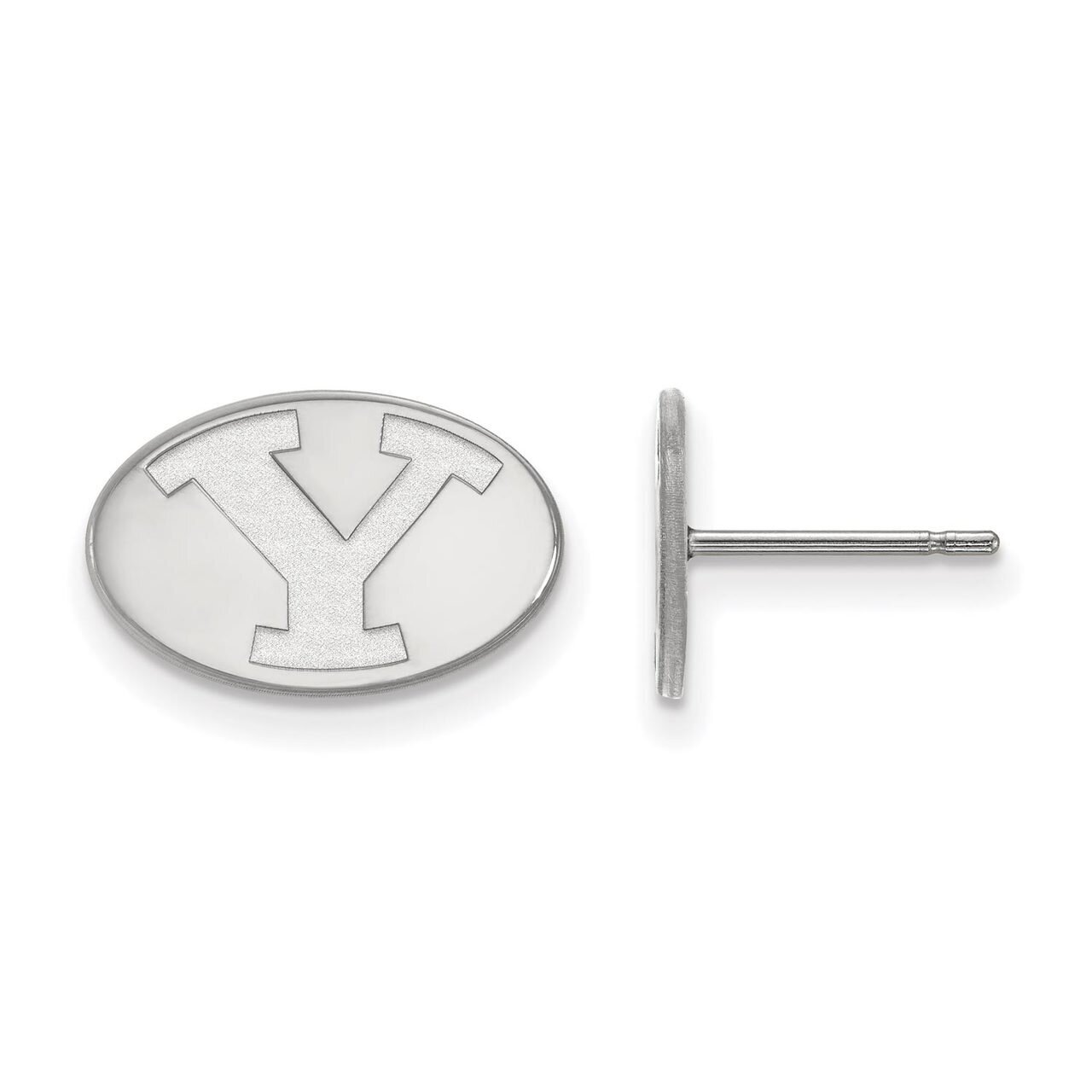 Brigham Young University Extra Small Post Earring Sterling Silver SS008BYU