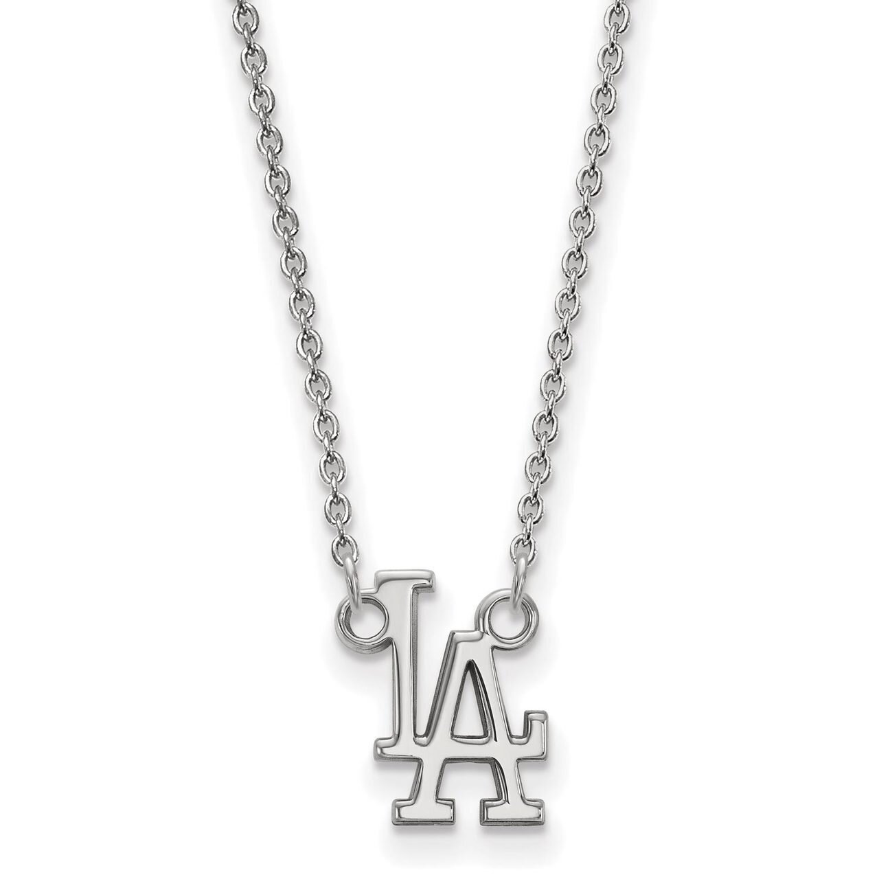 Los Angeles Dodgers Small Pendant with Necklace Sterling Silver SS008DOD-18, MPN: SS008DOD-18, 8867…