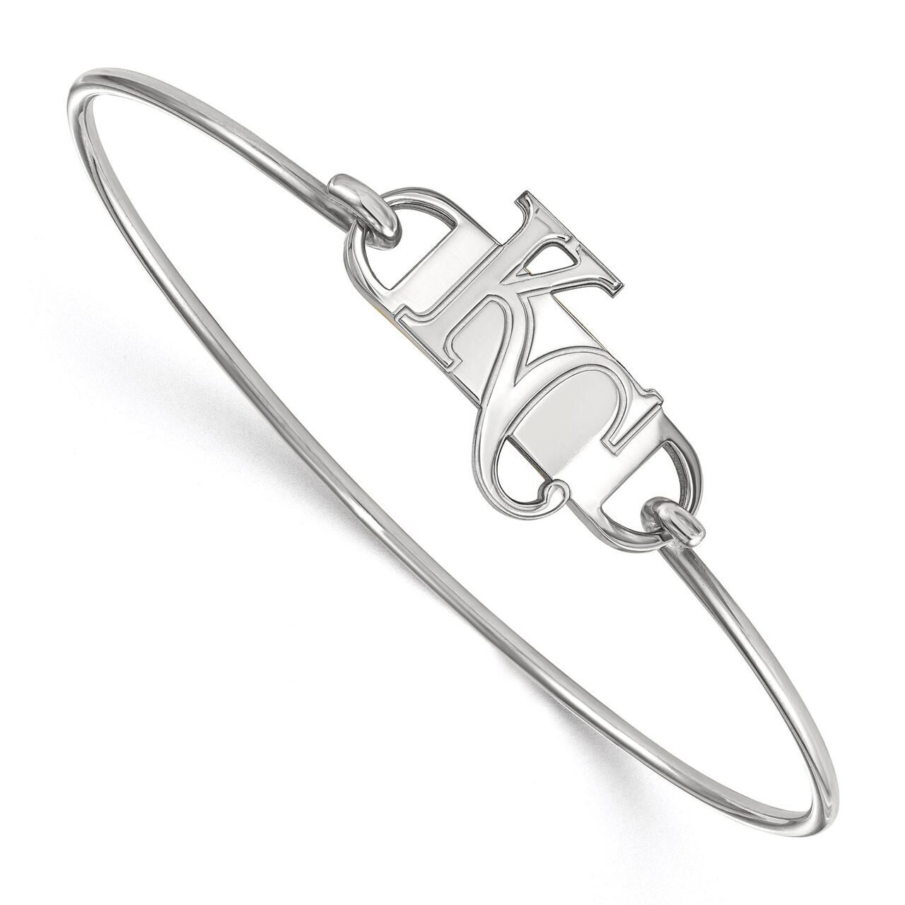 Kansas City Royals Small Ctr Wire Bangle Sterling Silver SS008ROY-7, MPN: SS008ROY-7, 886774625515