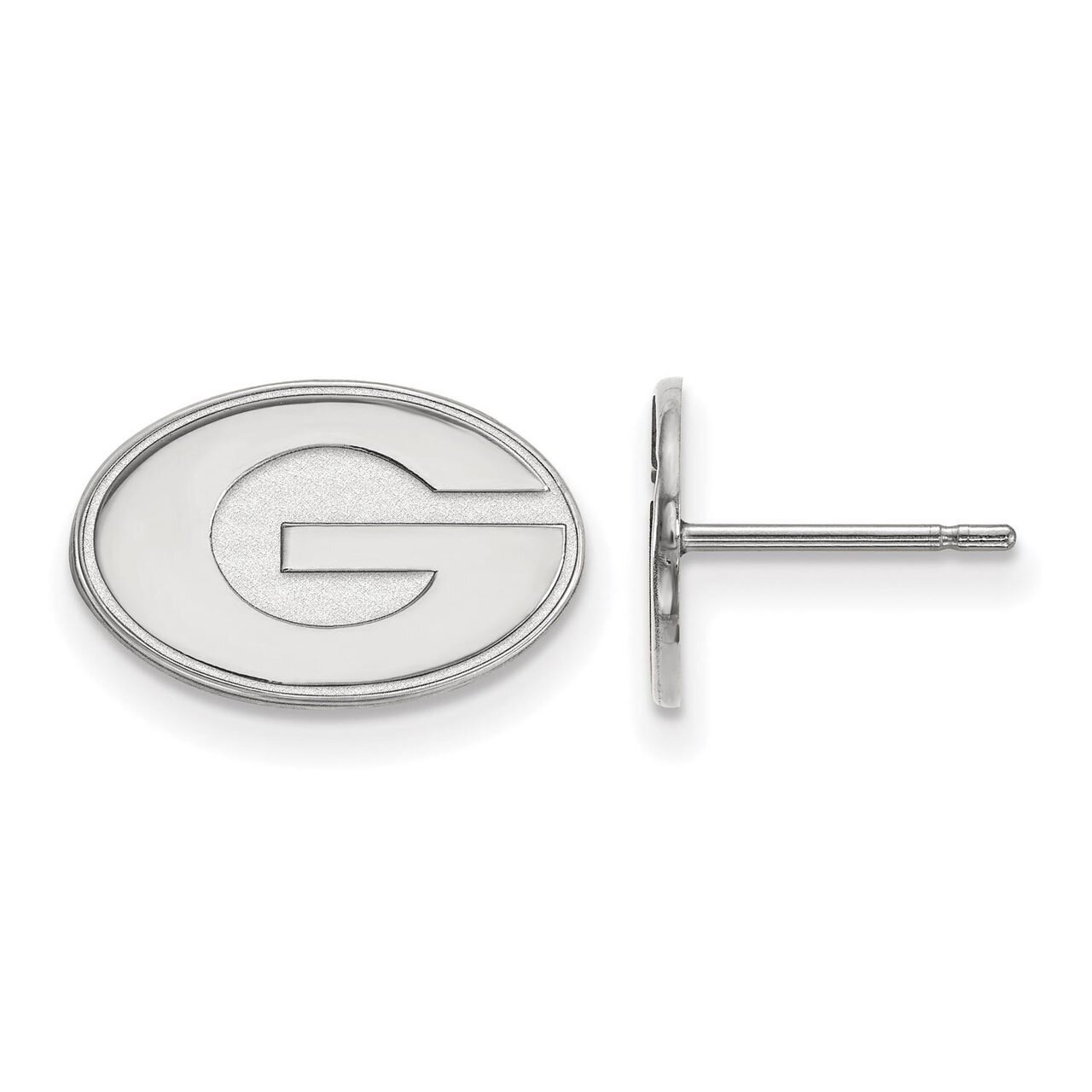 University of Georgia Extra Small Post Earring Sterling Silver SS008UGA