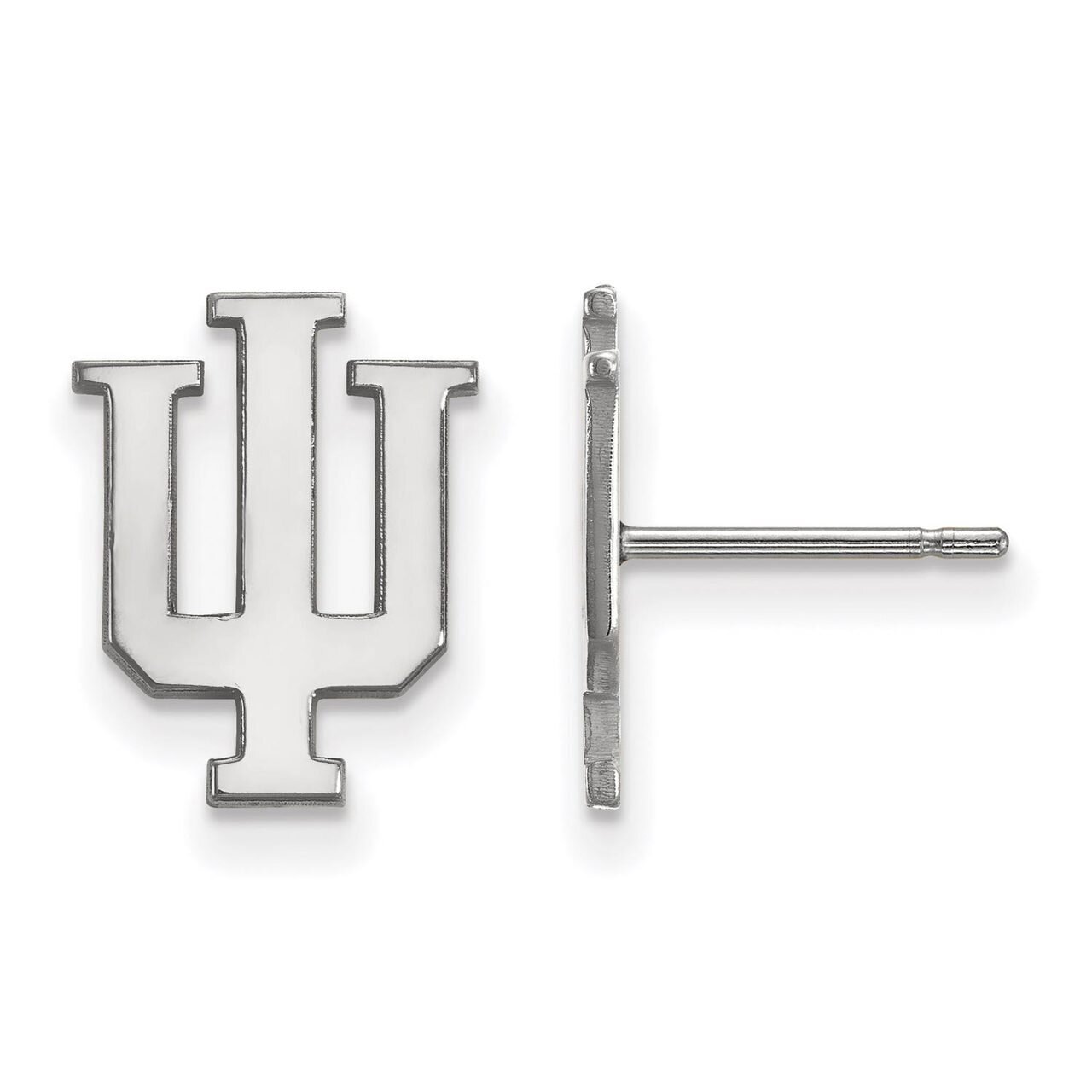 Indiana University Small Post Earring Sterling Silver SS009IU, MPN: SS009IU, 886774686028