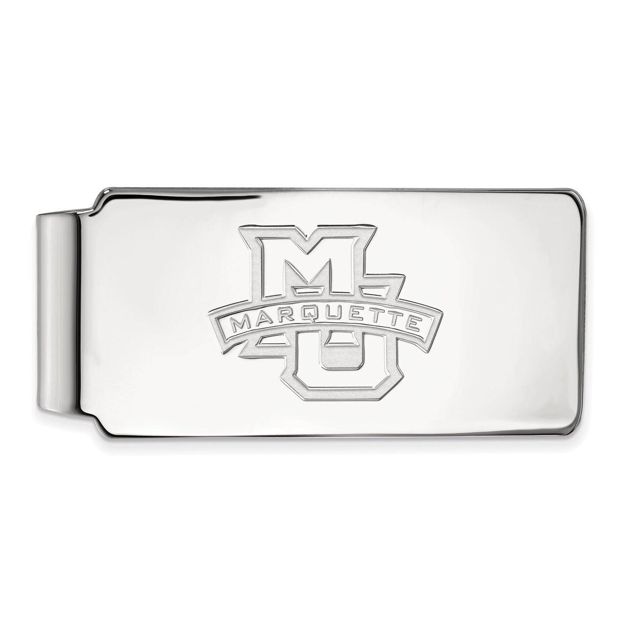 Marquette University Money Clip Sterling Silver SS009MAR